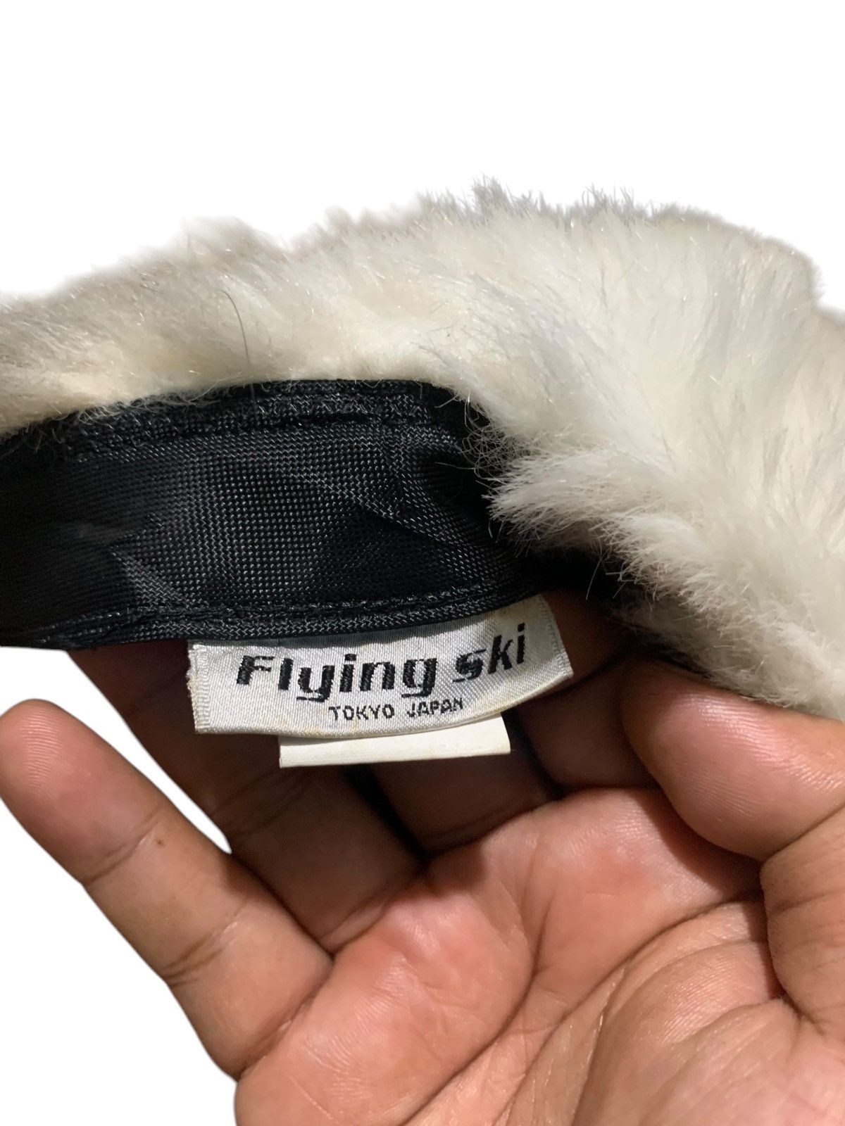 If Six Was Nine × Japanese Brand × Le Grande Bleu (L.G.B.) 2000s Flying ski japan nylon fur hat short visor Size ONE SIZE - 9 Thumbnail