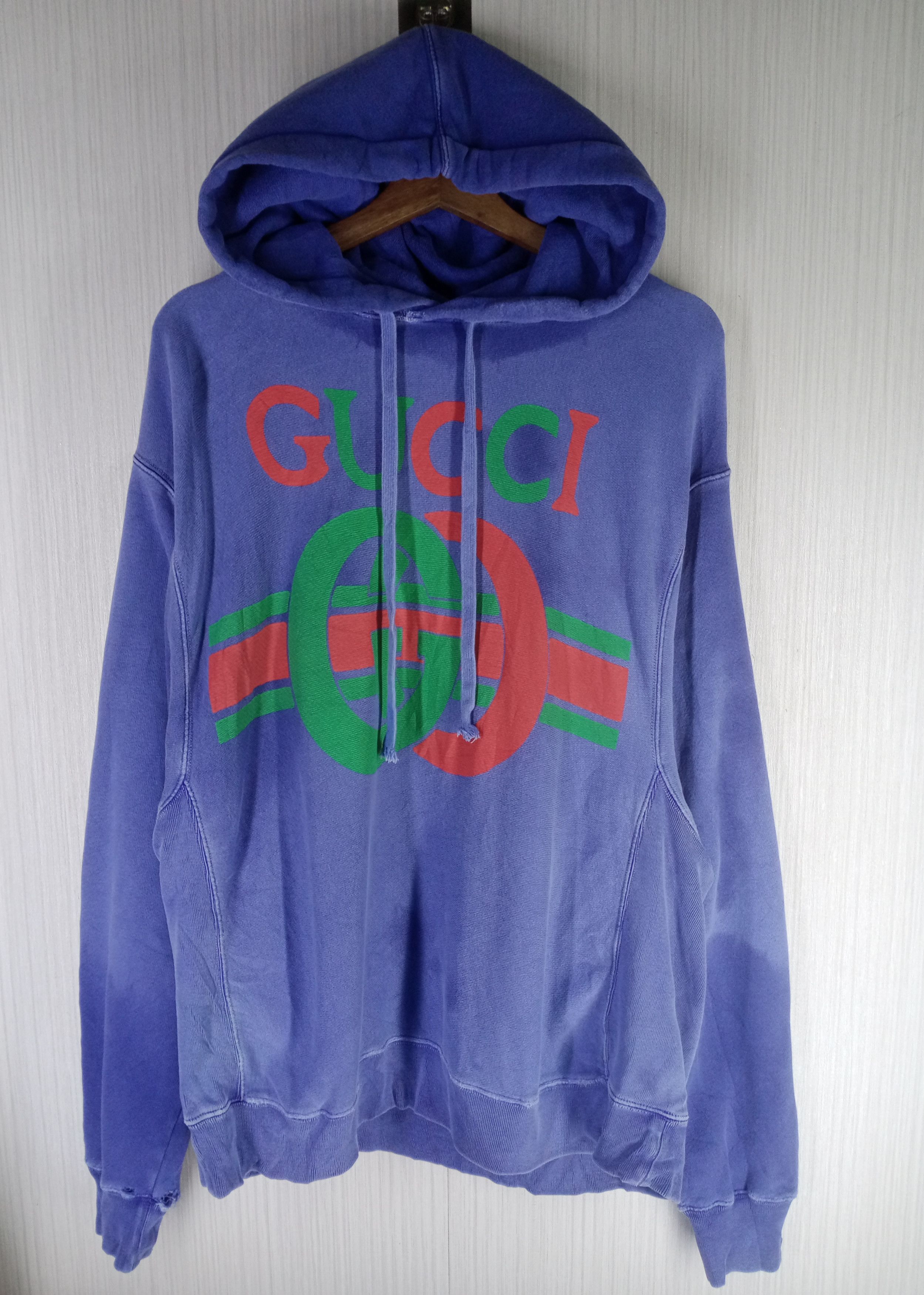 Gucci Gucci Tie Dye GG Logo Hoodie Size US S / EU 44-46 / 1 - 1 Thumbnail