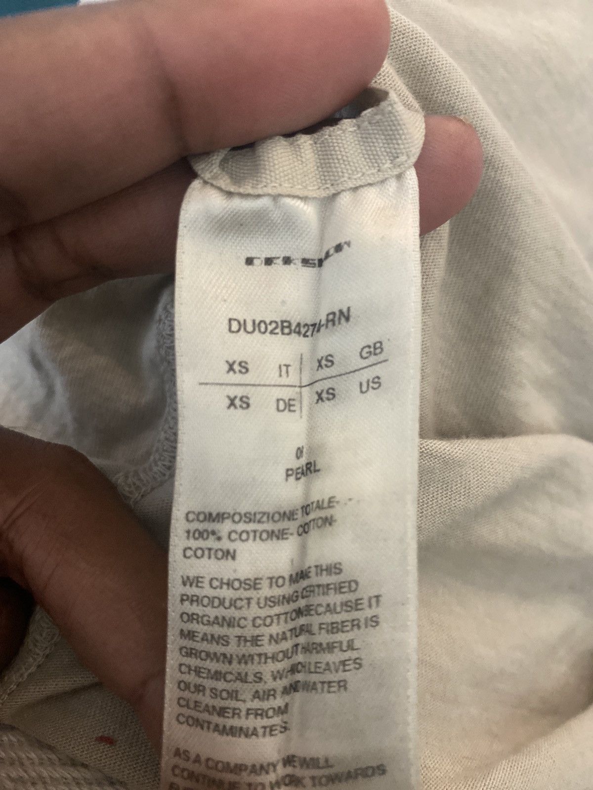 Rick Owens Rick Owens DRKSHDW Tan Cotton Shirt – Avant-Garde Minimalism Size US XS / EU 42 / 0 - 4 Thumbnail