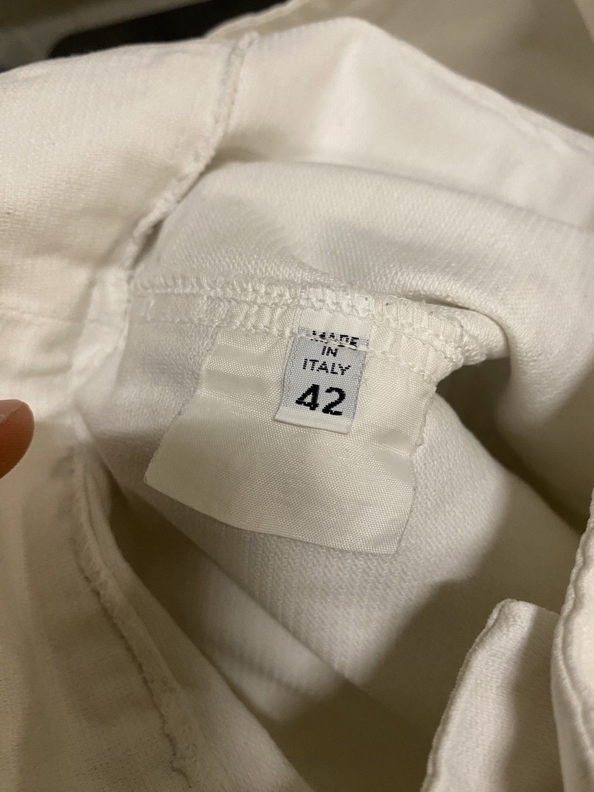 Maison Margiela 2000s Early MM6 Cotton Skirt Size 28" / US 6 / IT 42 - 7 Thumbnail