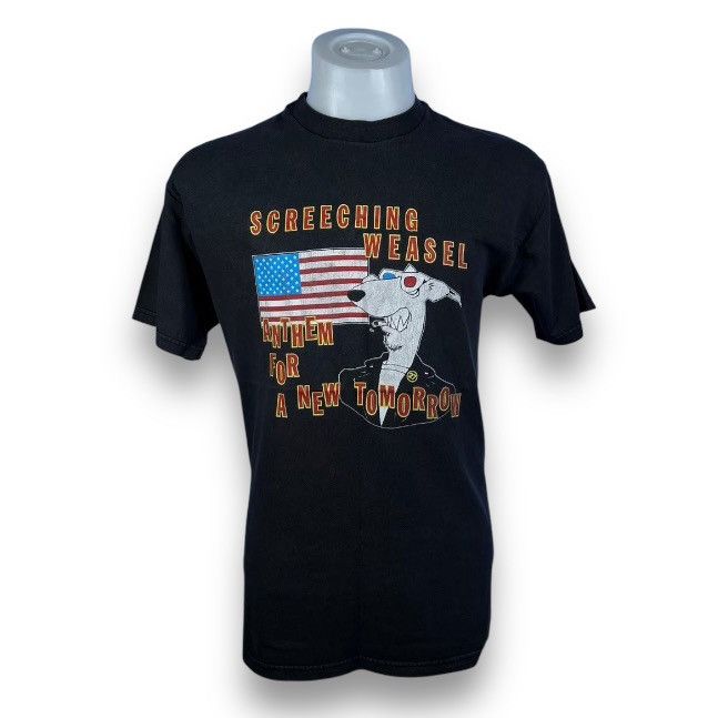 Band Tees × Vintage Screeching Weasel Punk Rock Band Tour Vintage 90s T-Shirt Size US M / EU 48-50 / 2 - 2 Thumbnail