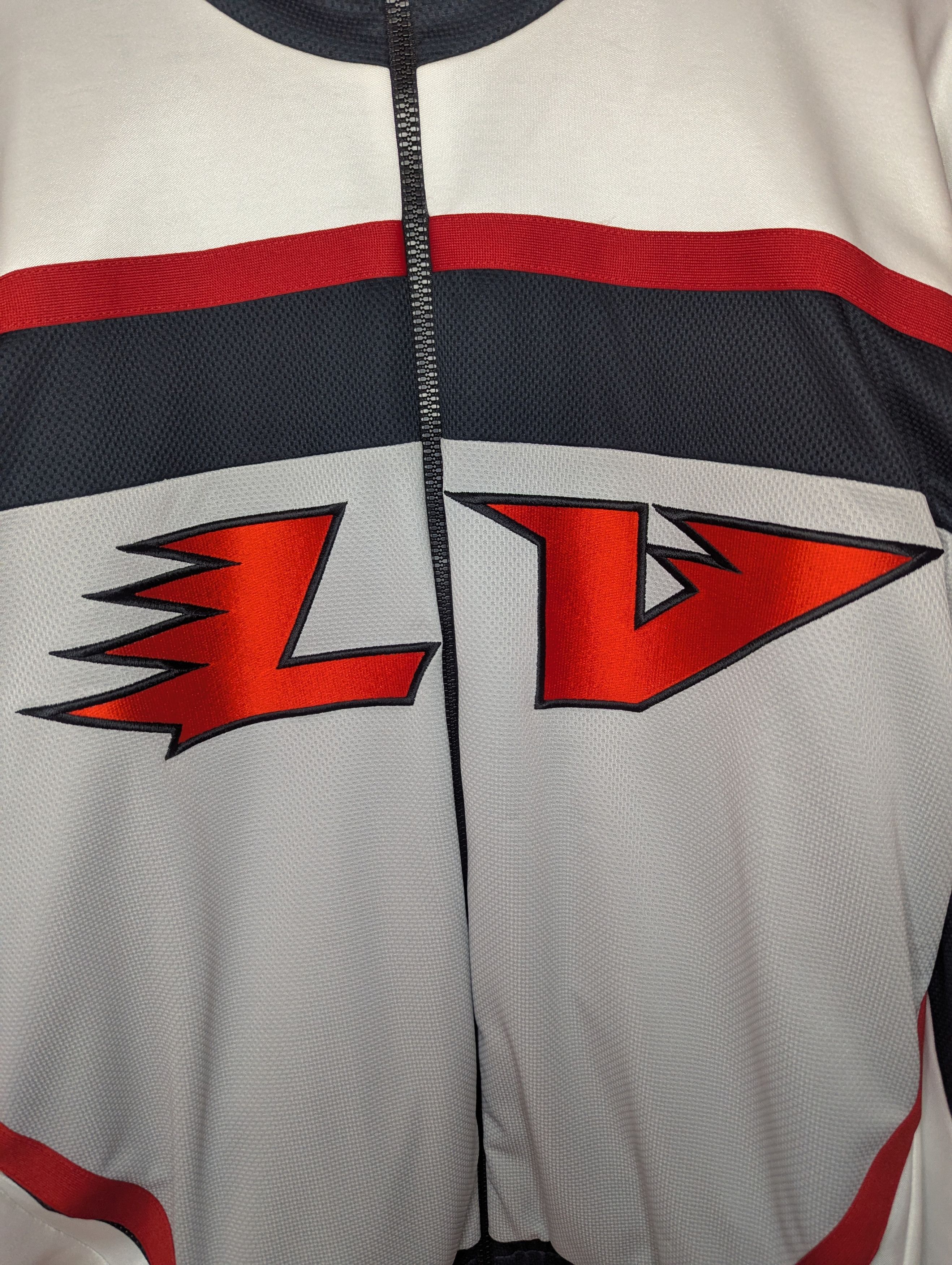 Louis Vuitton Louis Vuitton 22AW Embellished Graphic Hockey Track Jacket Size US XL / EU 56 / 4 - 4 Thumbnail