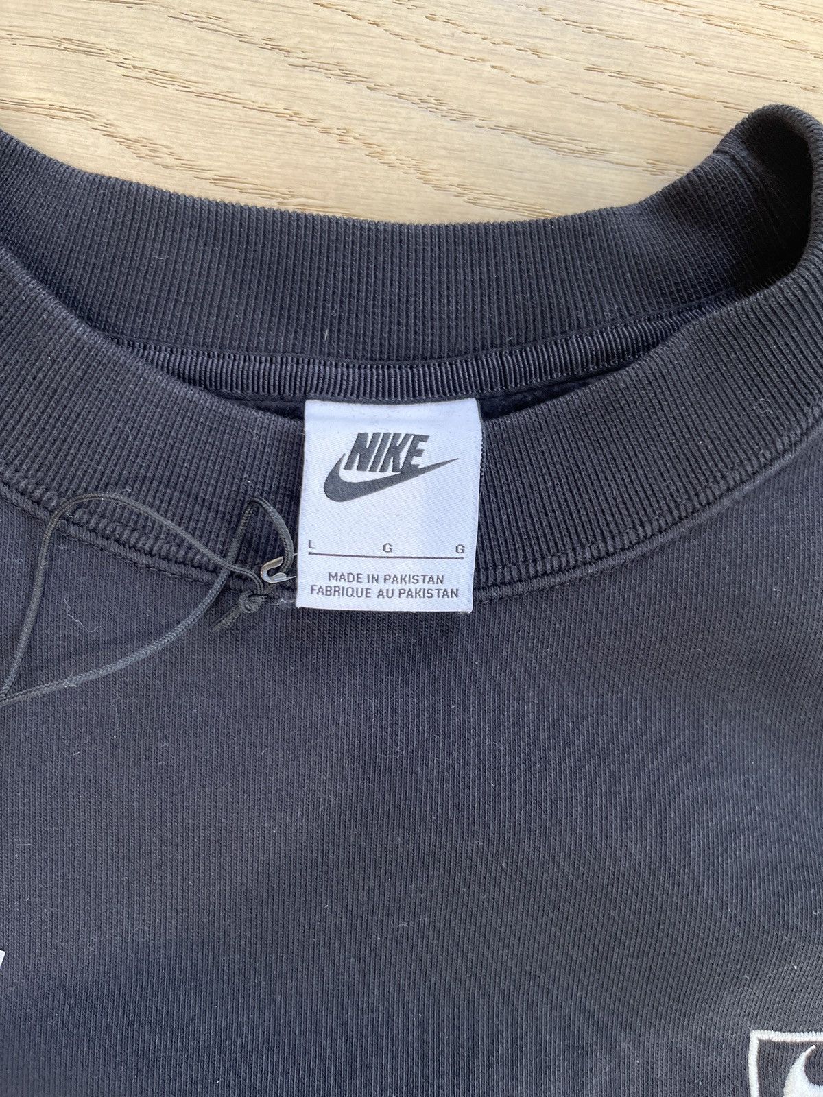 Nike × Stussy NIKE X STUSSY crewneck fleece, black Size US L / EU 52-54 / 3 - 6 Thumbnail