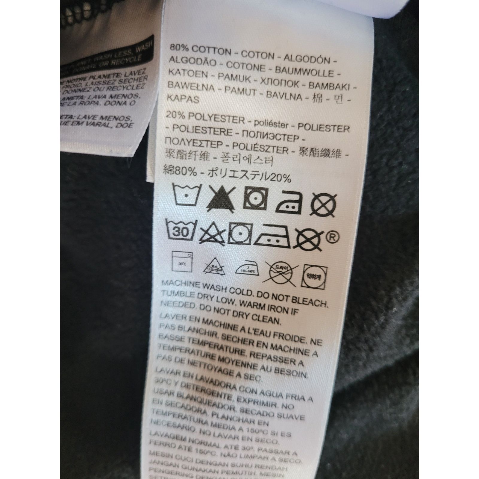 Levi's Levi Strauss Black Hoodie Logo Sz XL Size XL / US 12-14 / IT 48-50 - 6 Thumbnail