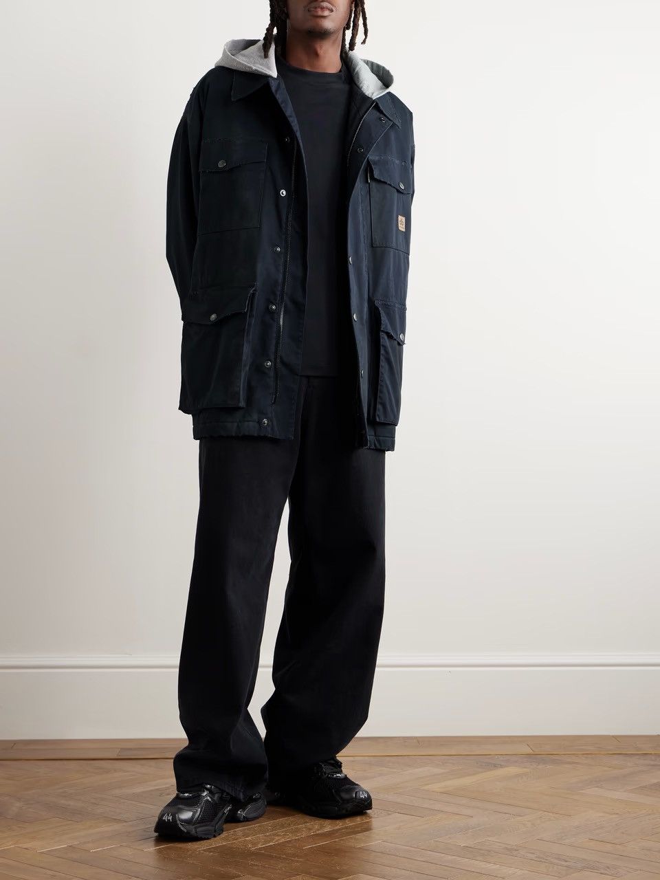 Balenciaga Balenciaga Workwear Jacket Size US XL / EU 56 / 4 - 2 Thumbnail