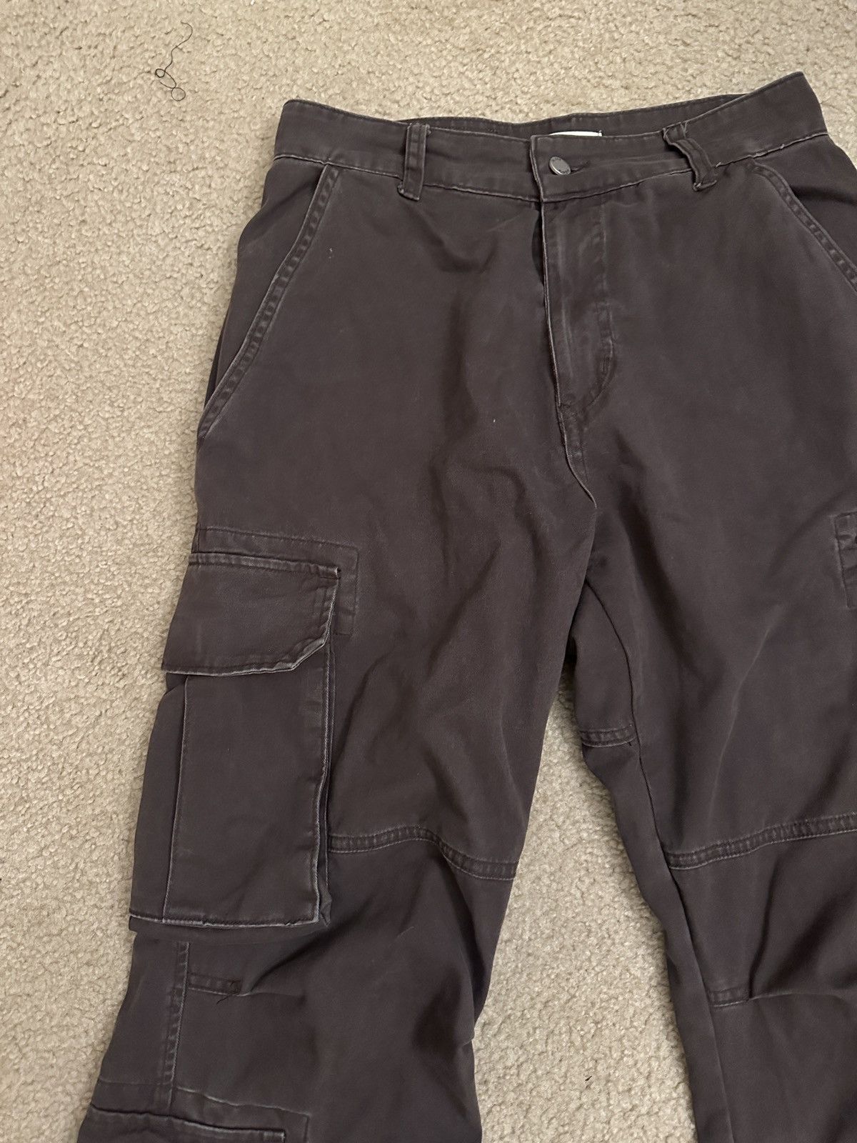 Mintcrew Wide leg utility cargo pants trousers brown size 30 Size US 30 / EU 46 - 5 Thumbnail