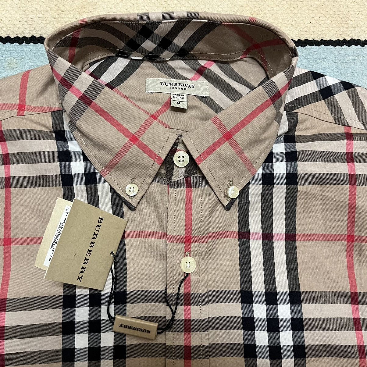 Burberry × Burberry Prorsum Authentic Burberry Nova Check Longsleeve Shirt Size US M / EU 48-50 / 2 - 4 Thumbnail