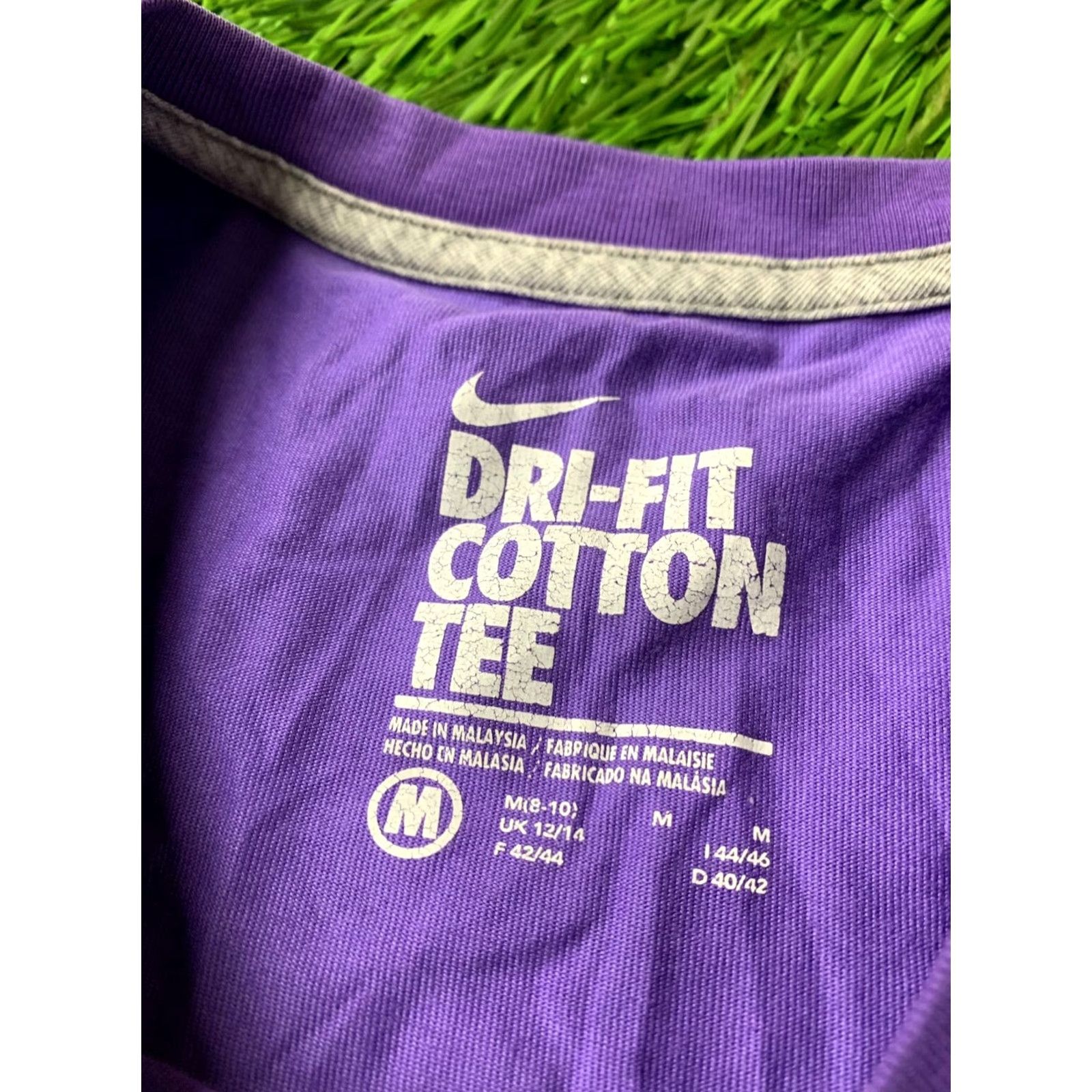 Nike NIKE Dri-FIT ORIGINAL RUN RUNNING WOMEN SHIRT M Violet Jersey Short Sleeve T-Shirt 2010 Womens Size M / US 6-8 / IT 42-44 - 5 Thumbnail