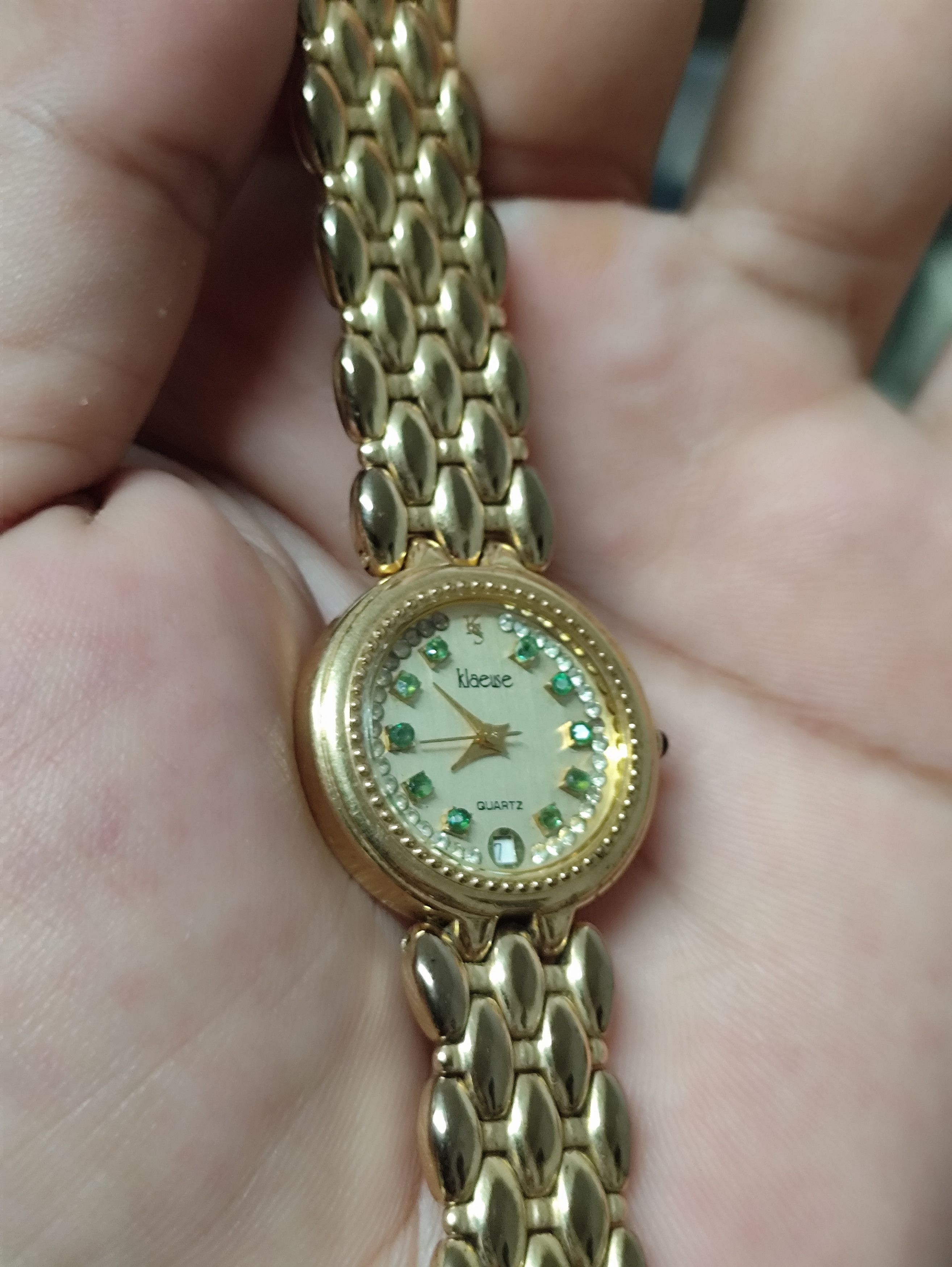 Designer KLAEUSE SWISS (KS)(9205) Vintage Ladies Luxury Design Watch Size ONE SIZE - 1 Thumbnail