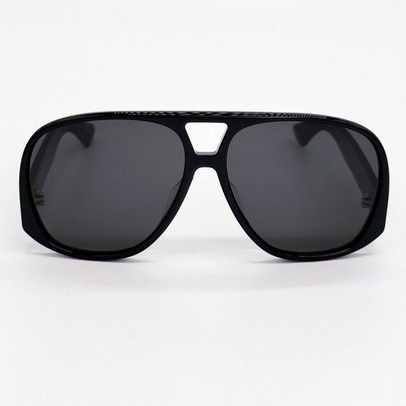Saint Laurent Paris NEW SAINT LAURENT SUNGLASSES SL652/F SOLACE 001 BLACK UNISEX Size ONE SIZE - 4 Thumbnail