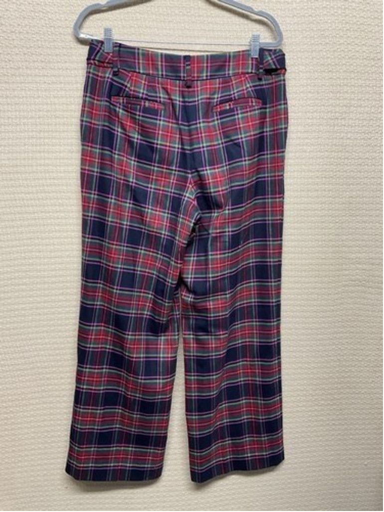 Talbots Talbots Tartan Plaid Holiday Pants Ankle Straight Women 12 P Size 34" / US 12 / IT 48 - 9 Thumbnail