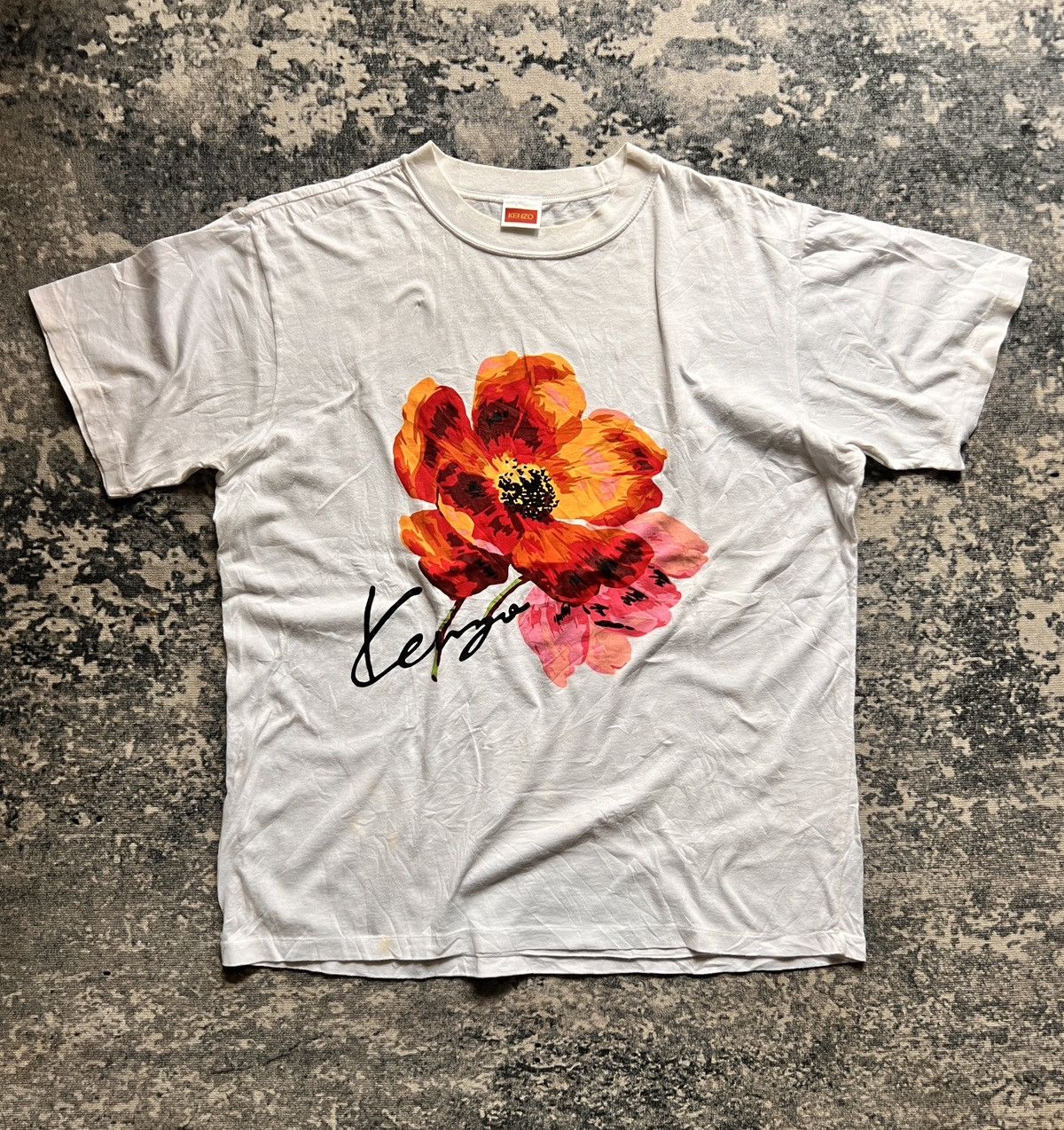 Kenzo Vtg Kenzo Made in Japan Tshirt Size US M / EU 48-50 / 2 - 1 Thumbnail
