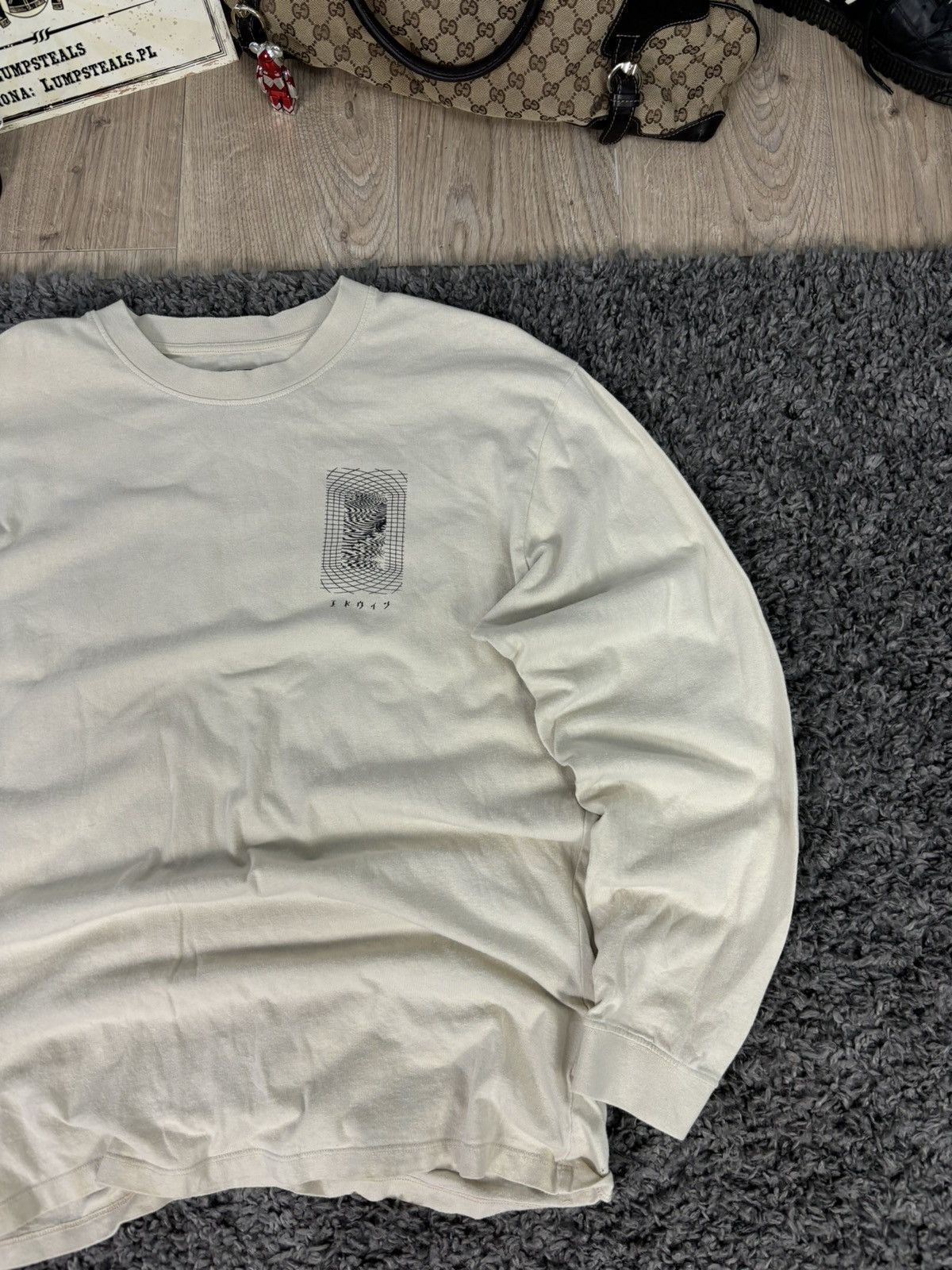 Edwin × Japanese Brand × Vintage Rare Crazy Japanese Longsleeve Big Logo Edwin Supply Y2K Size US L / EU 52-54 / 3 - 6 Thumbnail