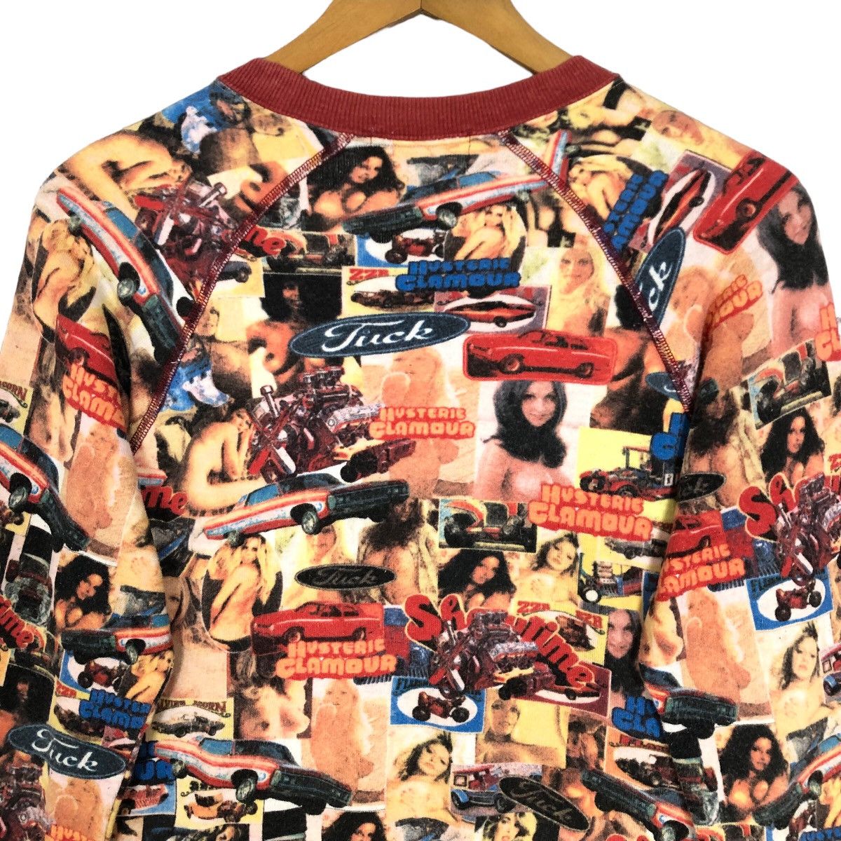 Hysteric Glamour Vintage Hysteric Glamour Showtime Full Print Sweatshirt Size US S / EU 44-46 / 1 - 12 Thumbnail