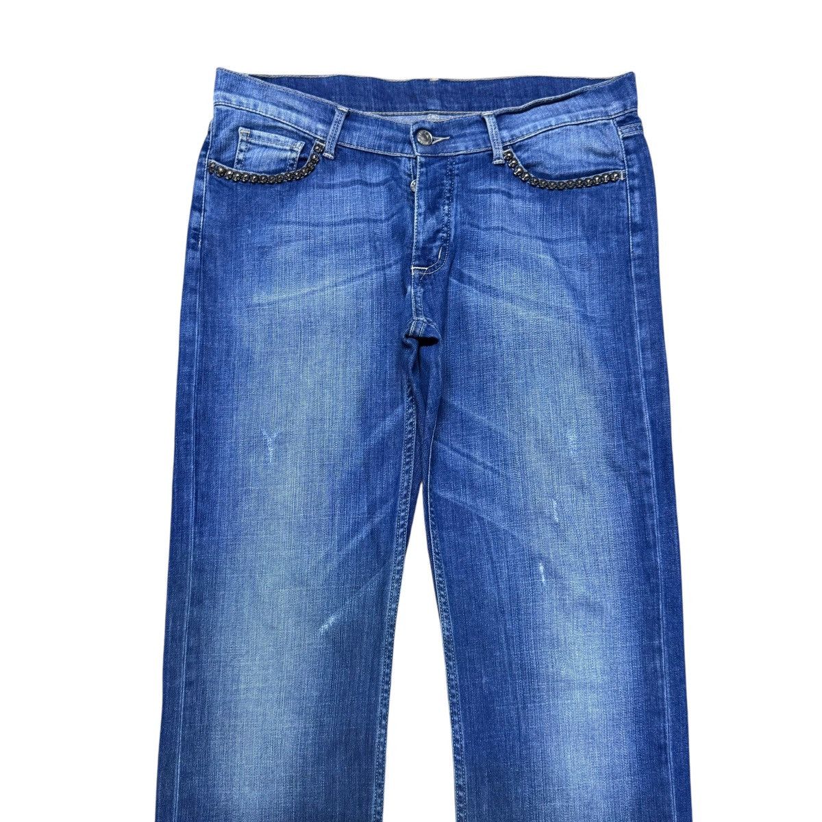 Zadig & Voltaire Zadig & Voltaire Skull Studded Boyzadig Denim Jeans Size US 32 / EU 48 - 4 Thumbnail