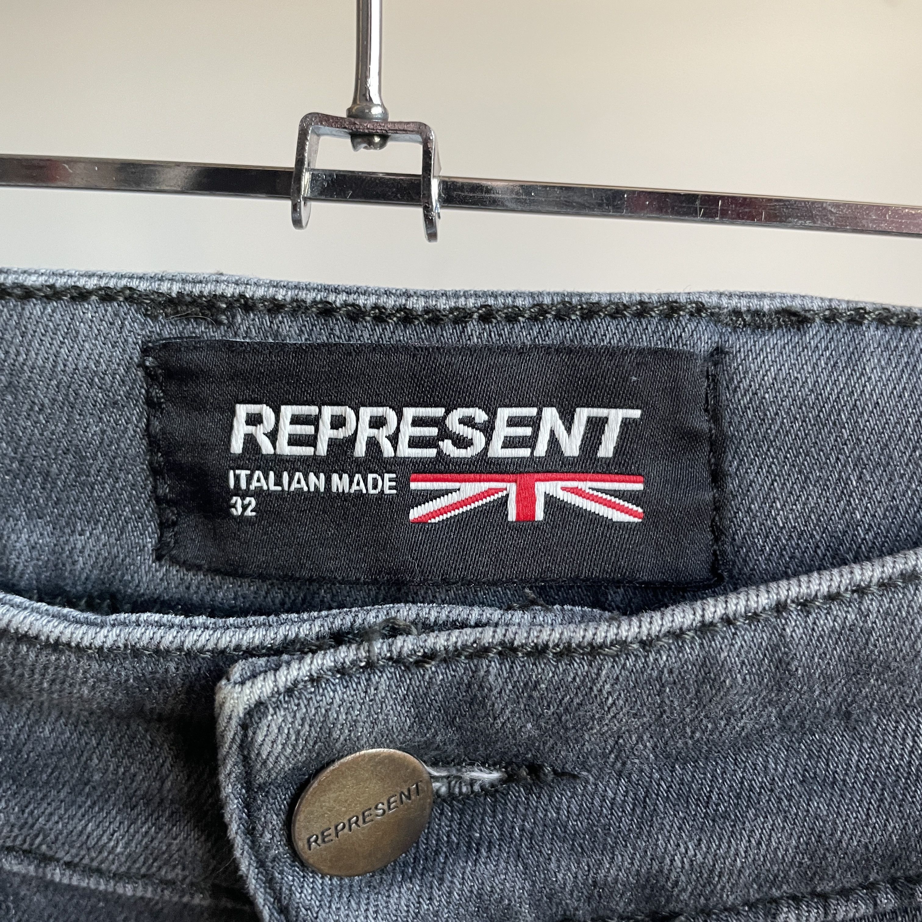 Represent Clo. Represent Clo. Paint Splash Skinny Denim Size 32 Size US 32 / EU 48 - 10 Thumbnail
