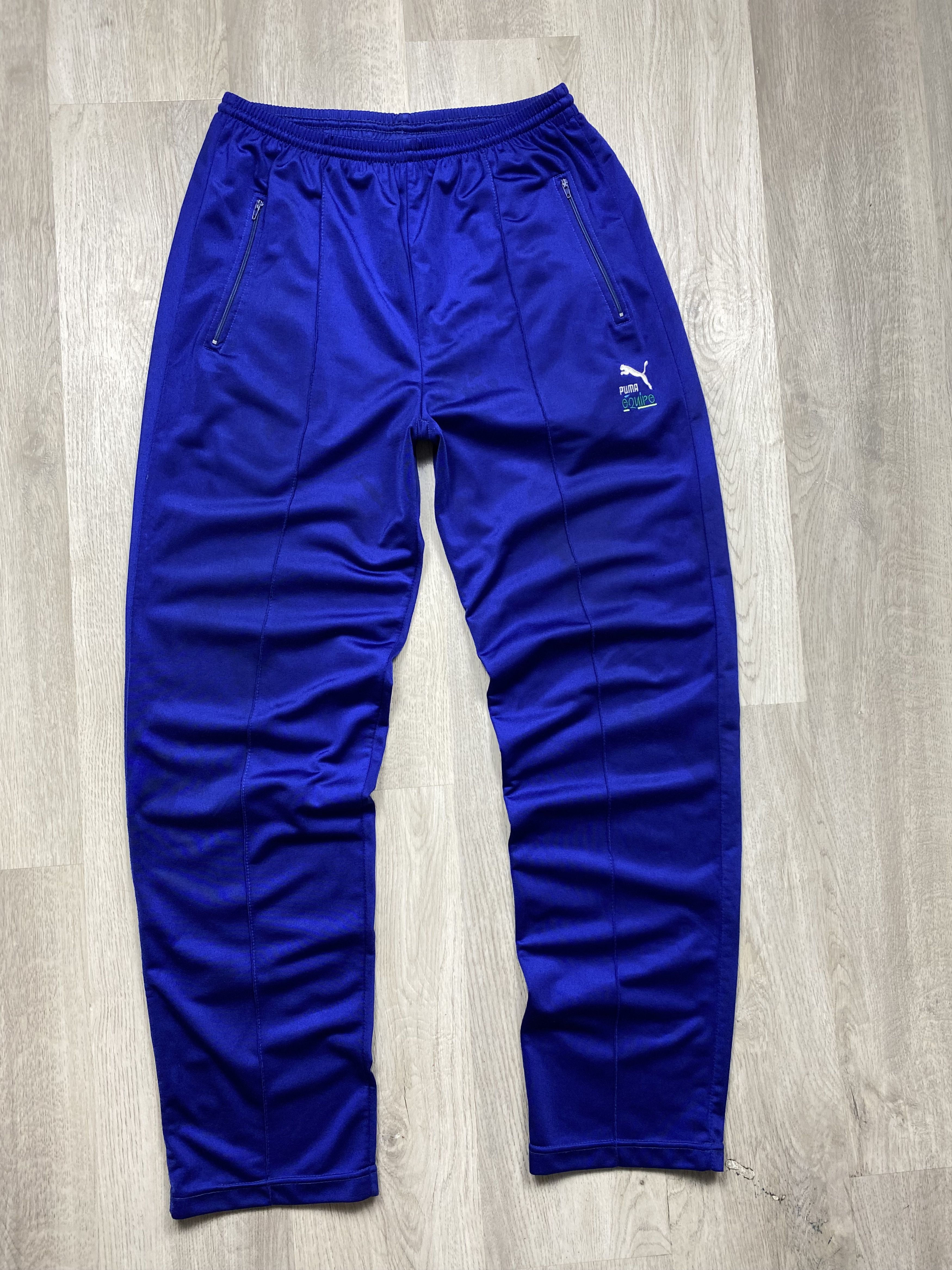 Puma × Vintage Puma Equipe Vintage Mens Pants Y2K Size US 32 / EU 48 - 1 Thumbnail