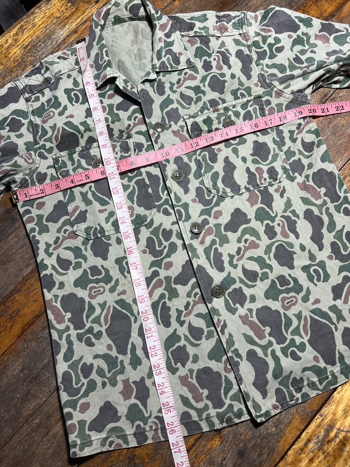 Vintage Vintage Army Camo Duck(Korean) Size US S / EU 44-46 / 1 - 2 Thumbnail
