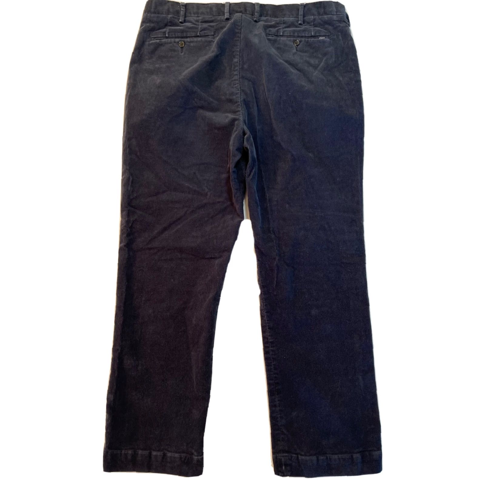 Polo Ralph Lauren Polo Ralph Lauren Mens Corduroy Pants Navy 38x30 Chino Stretch Logo Casual Workwear Pants Mens Regular Fit Straight Leg Size US M / EU 48-50 / 2 - 5 Thumbnail