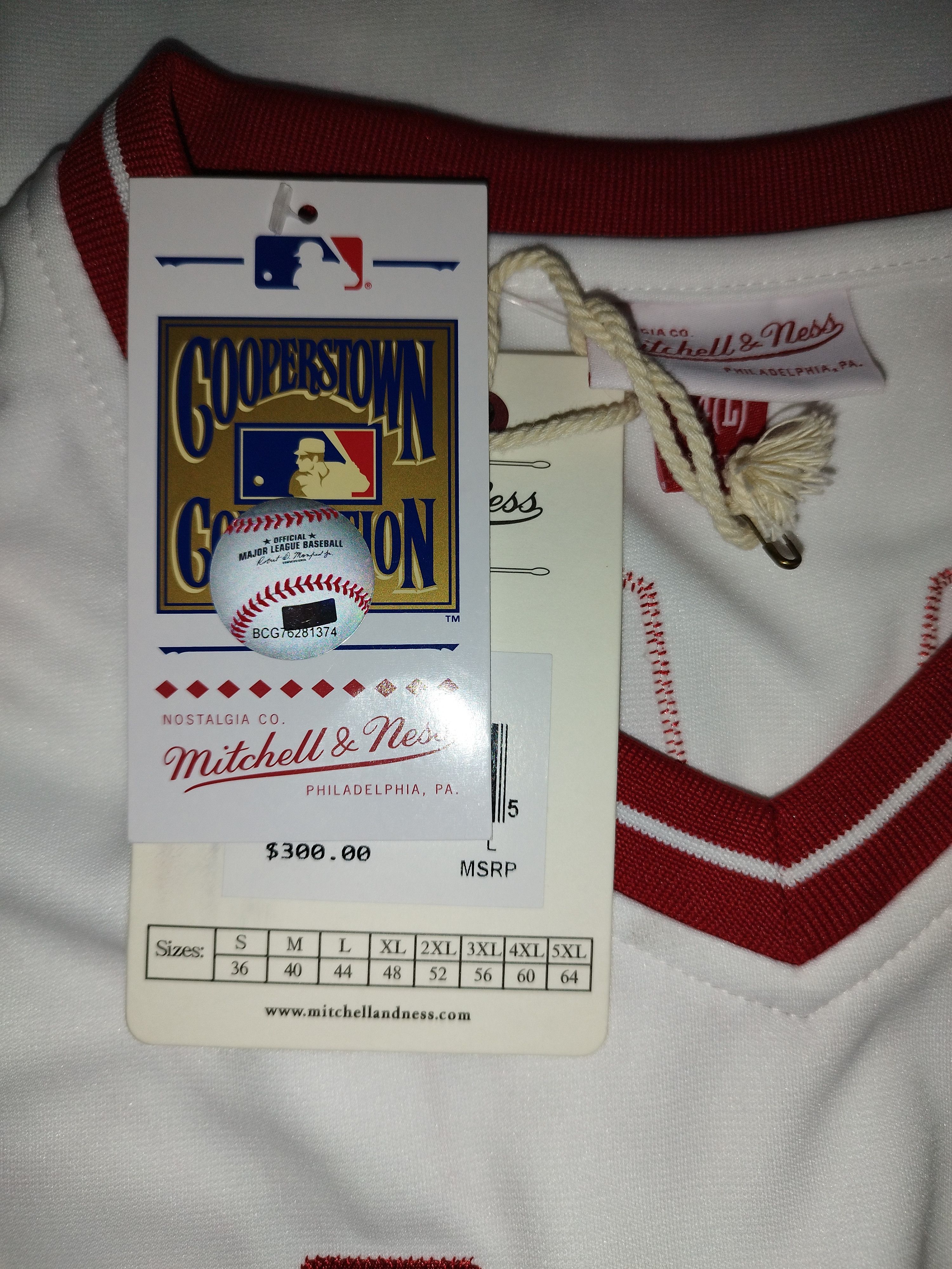 Mitchell & Ness Cincinnati Reds Pete Rose Mitchell & Ness Authentic Jersey Size US L / EU 52-54 / 3 - 13 Thumbnail