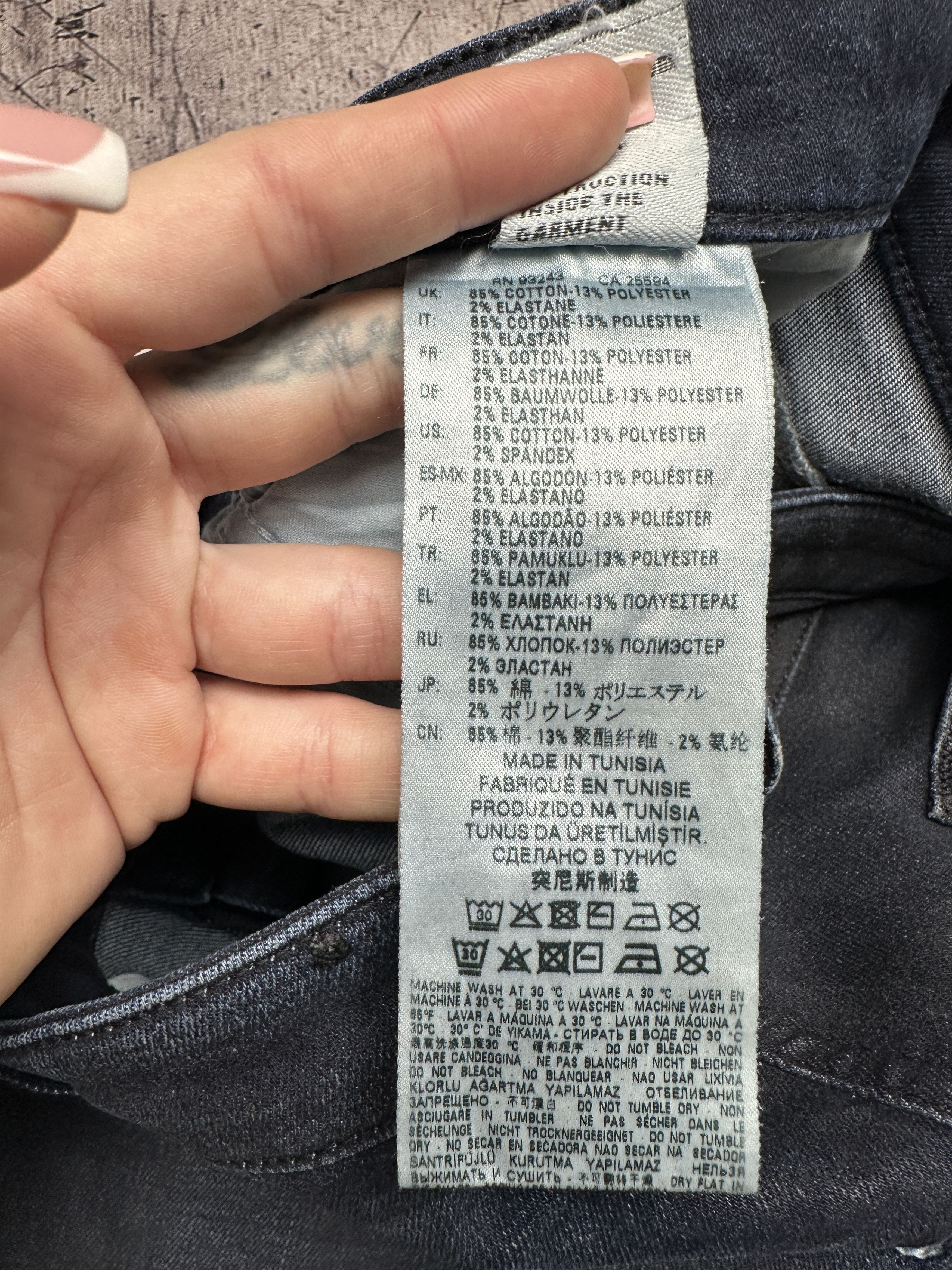 Diesel Diesel Babhila Mens Denim Pants Jeans Size US 31 - 5 Thumbnail