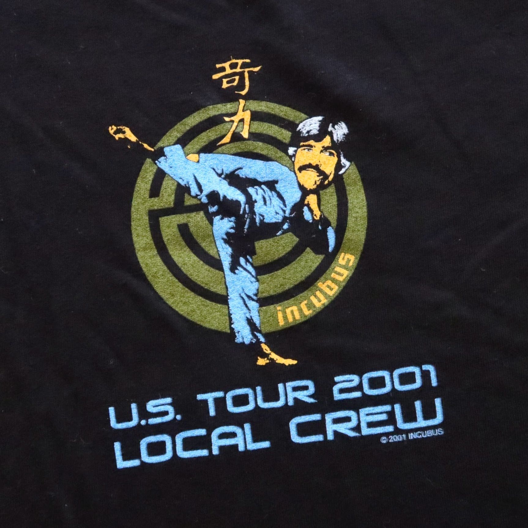 Vintage Vintage Incubus US Tour Local Crew Band T-shirt Size L Black Mens Tshirt Size US L / EU 52-54 / 3 - 6 Thumbnail
