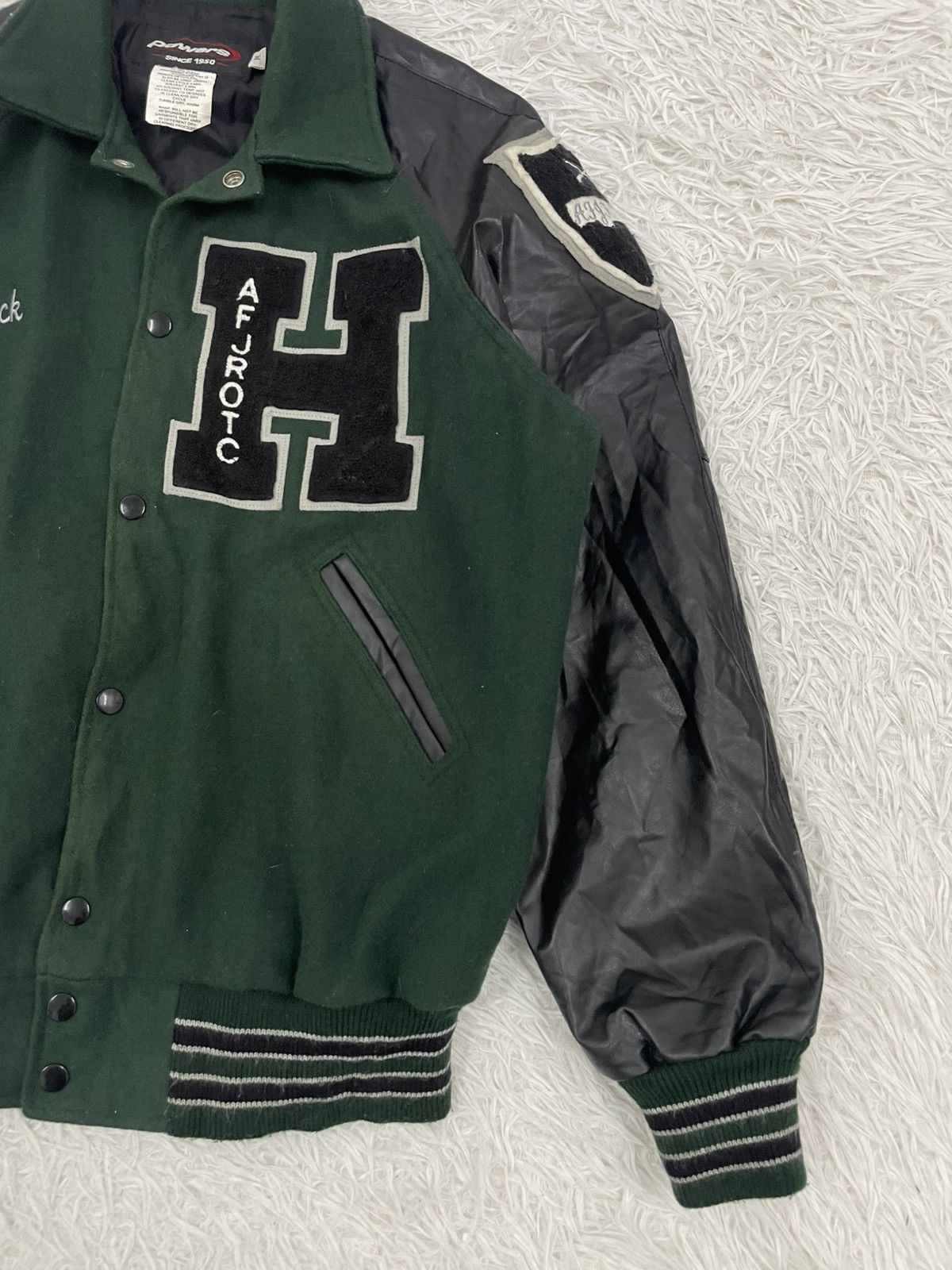 Japanese Brand AFJROTC Class Of 08 Varsity Jacket by Powers Size US M / EU 48-50 / 2 - 3 Thumbnail