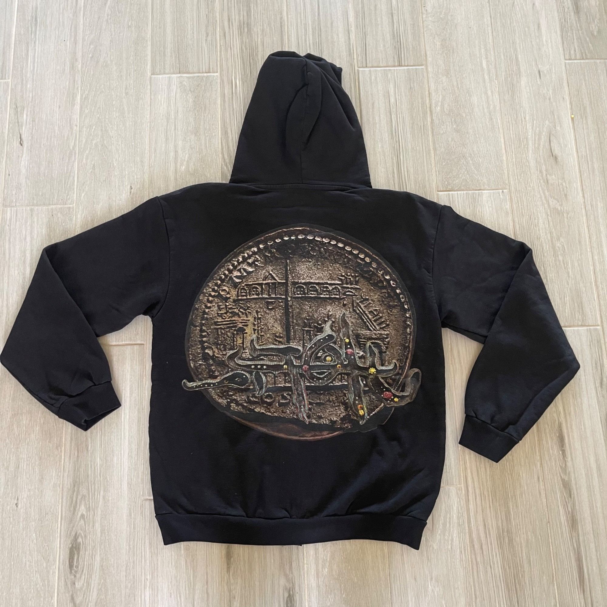 Travis Scott NEW TRAVIS SCOTT UTOPIA RARE ZIP UP HOODIE SZ XL Size US XL / EU 56 / 4 - 3 Thumbnail