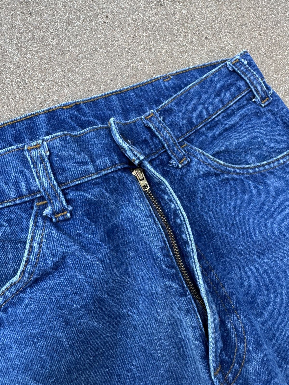 Vintage Vtg 70’s Levi’s 646 Orange Tab Bellbottom Flare Jeans 32x29 Size US 32 / EU 48 - 5 Thumbnail