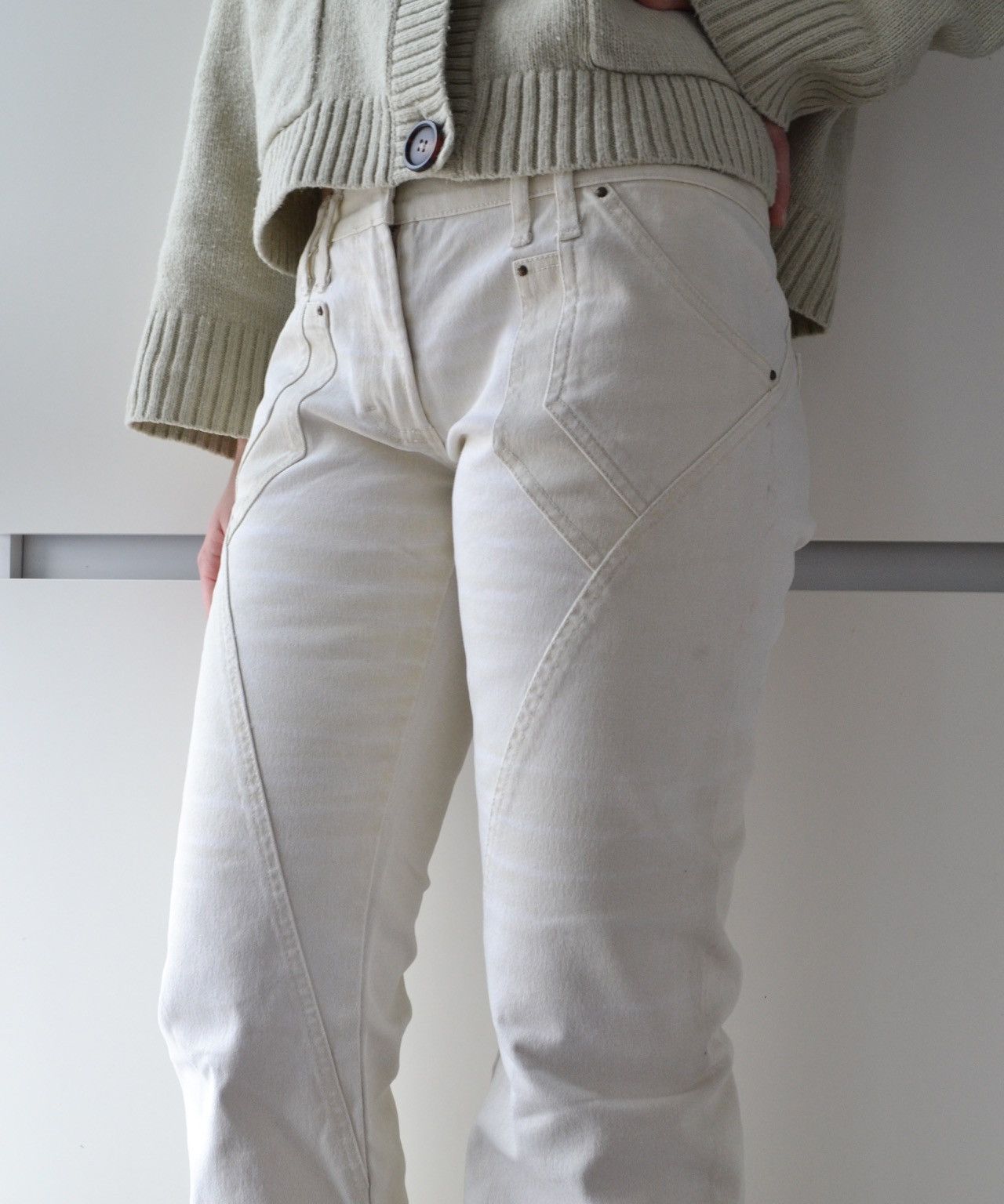 Just Cavalli Vintage Roberto Cavalli Jeans Pants Printed y2k Low Rise Size 30" / US 8 / IT 44 - 4 Thumbnail