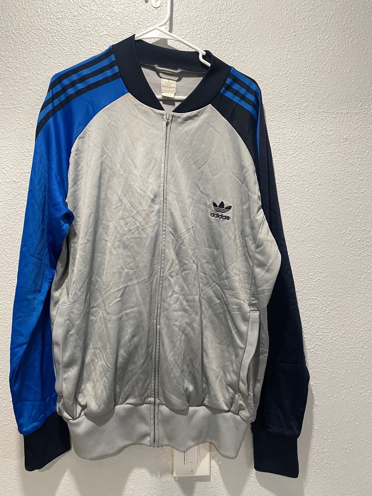 Adidas Vintage Adidas Track Jacket XL Size US XL / EU 56 / 4 - 1 Thumbnail