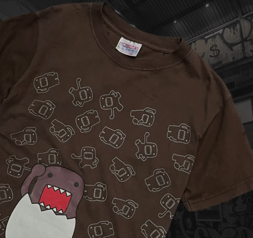 Japanese Brand Cartoon Pattern Printed T-shirt Y2K Size US S / EU 44-46 / 1 - 6 Thumbnail