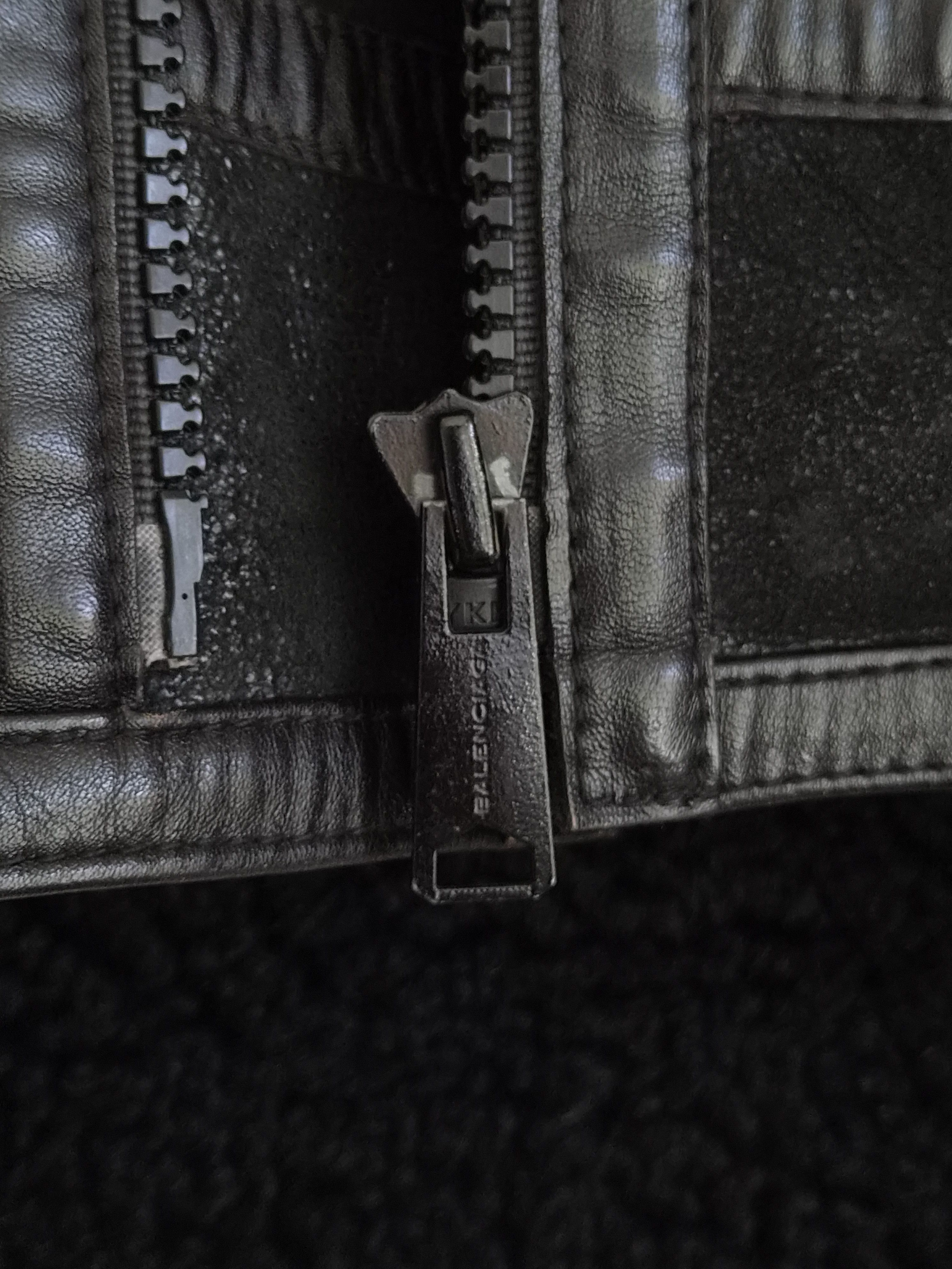 Balenciaga AW08 Balenciaga Ghesquière Lambskin Shearling Leather Jacket Size US M / EU 48-50 / 2 - 6 Thumbnail