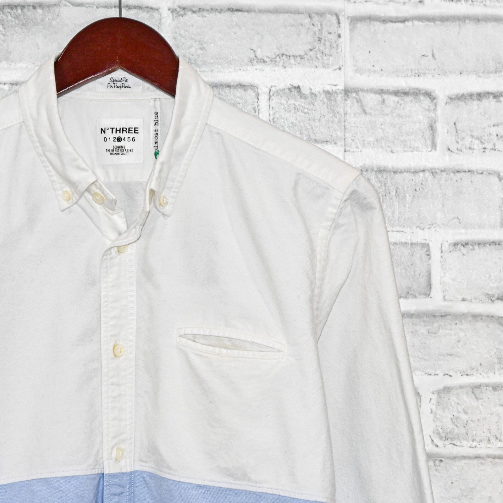 Bedwin & The Heartbreakers Bedwin & The Hearthbreaker Color block Button Down Shirt Size US L / EU 52-54 / 3 - 2 Thumbnail