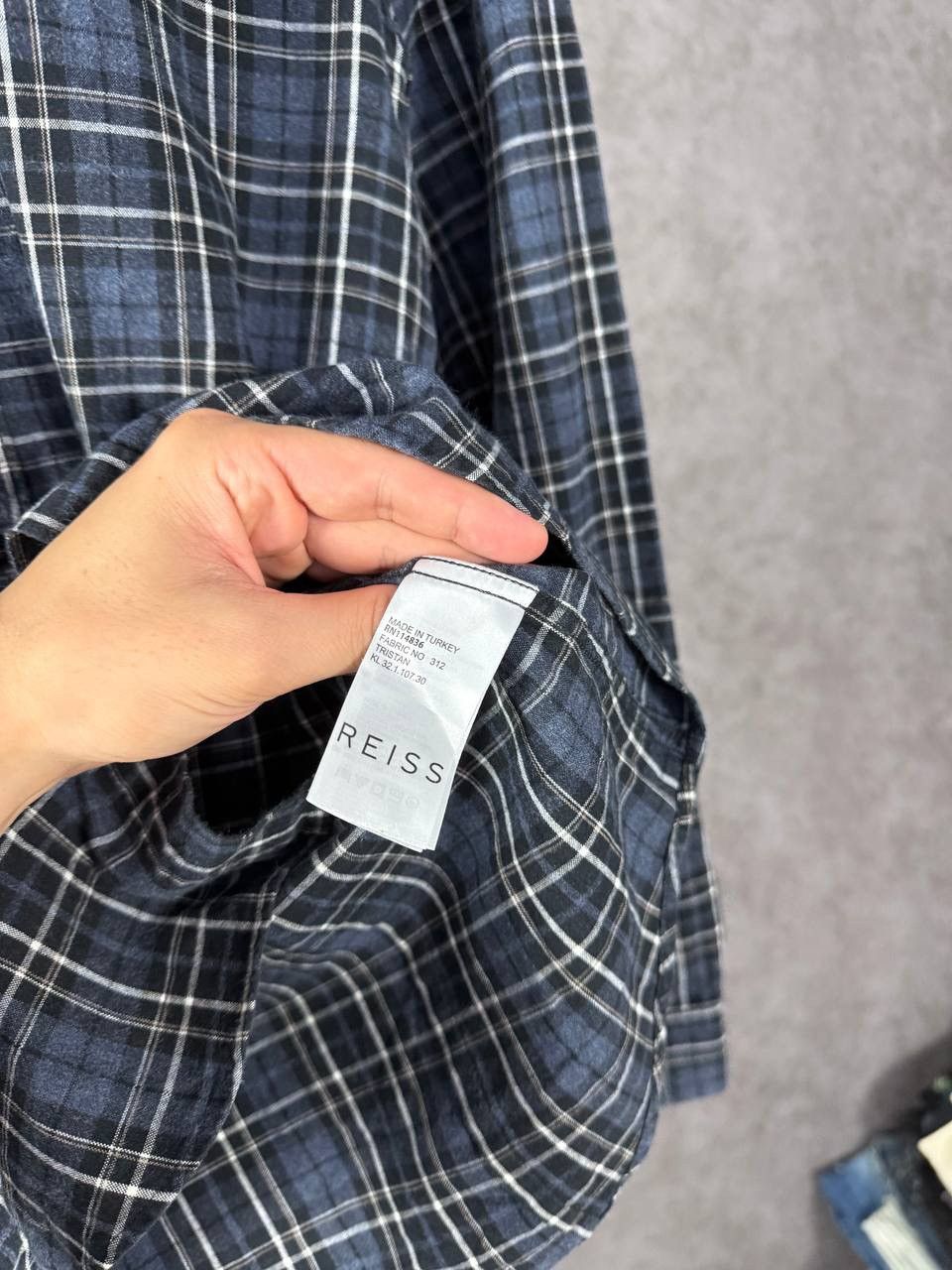 Reiss Reiss designer flannel checkered shirt Size US XS / EU 42 / 0 - 4 Thumbnail