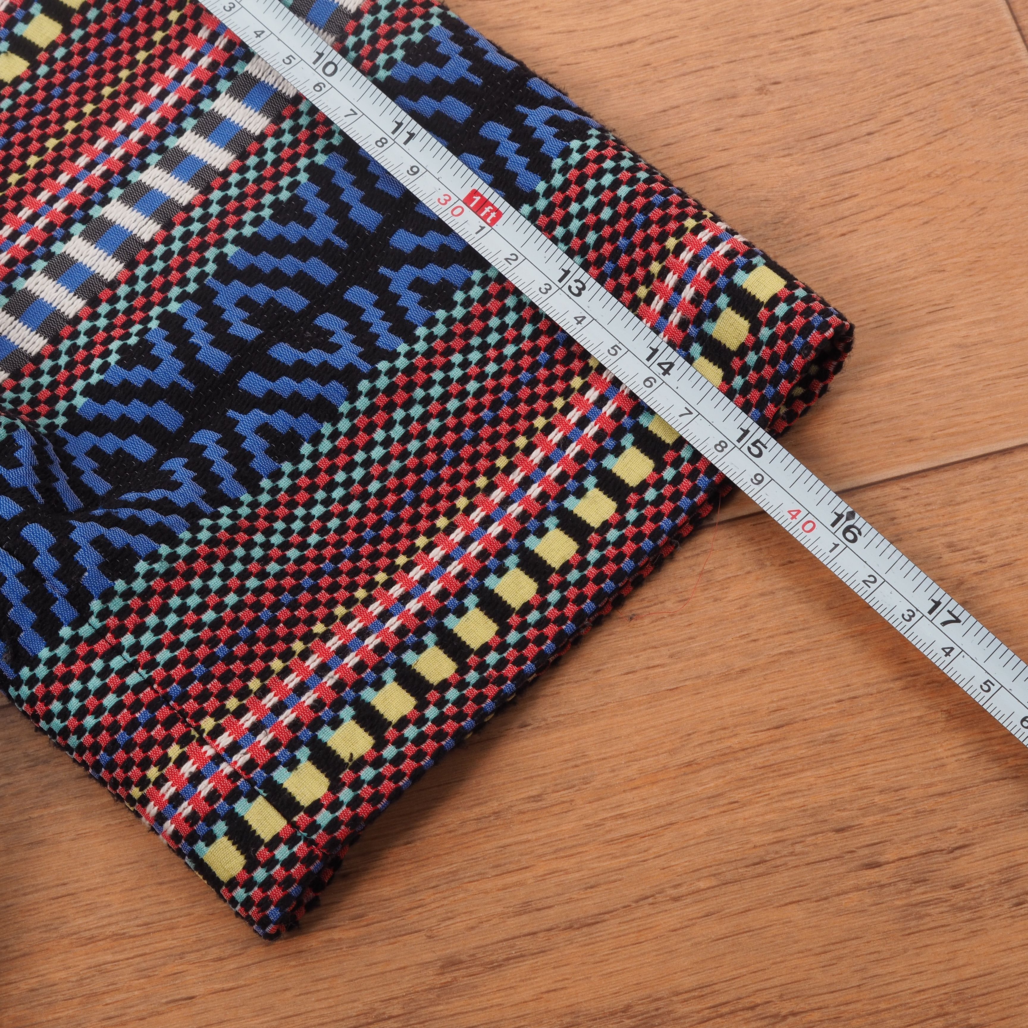 Max Mara × Weekend Max Mara Max Mara Weekend Tribal Pattern Cropped Jacket Multicolor Size M / US 6-8 / IT 42-44 - 12 Thumbnail