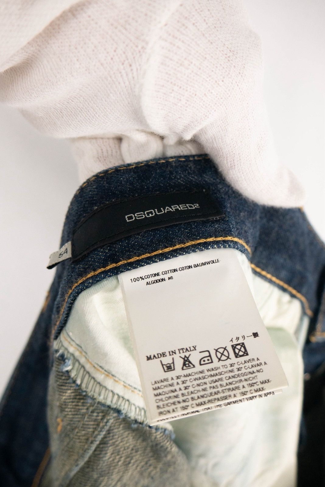 Dsquared2 Dsquared2 denim big chief navy pants jeans Size US 38 / EU 54 - 10 Thumbnail
