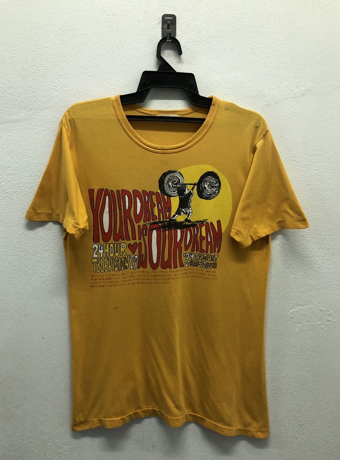 Japanese Brand Charity 24-Hour Television Your Dream Is Our Dream T-Shirt Size US L / EU 52-54 / 3 - 1 Thumbnail