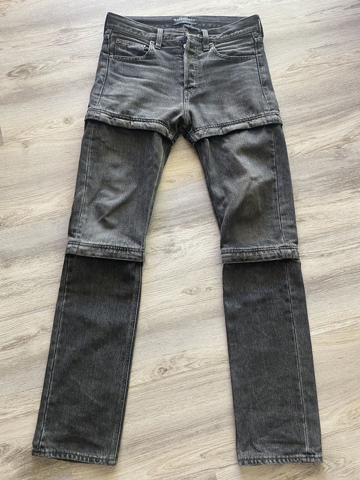 Balenciaga convertible denim