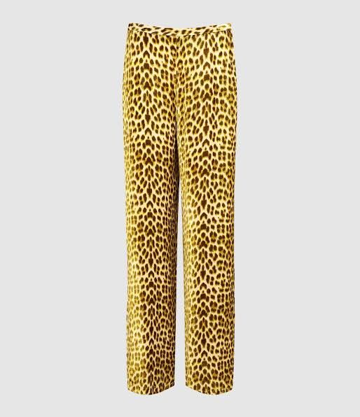 forte_forte FORTE FORTE leopard wide leg pants Size 27" / US 4 / IT 40 - 5 Thumbnail