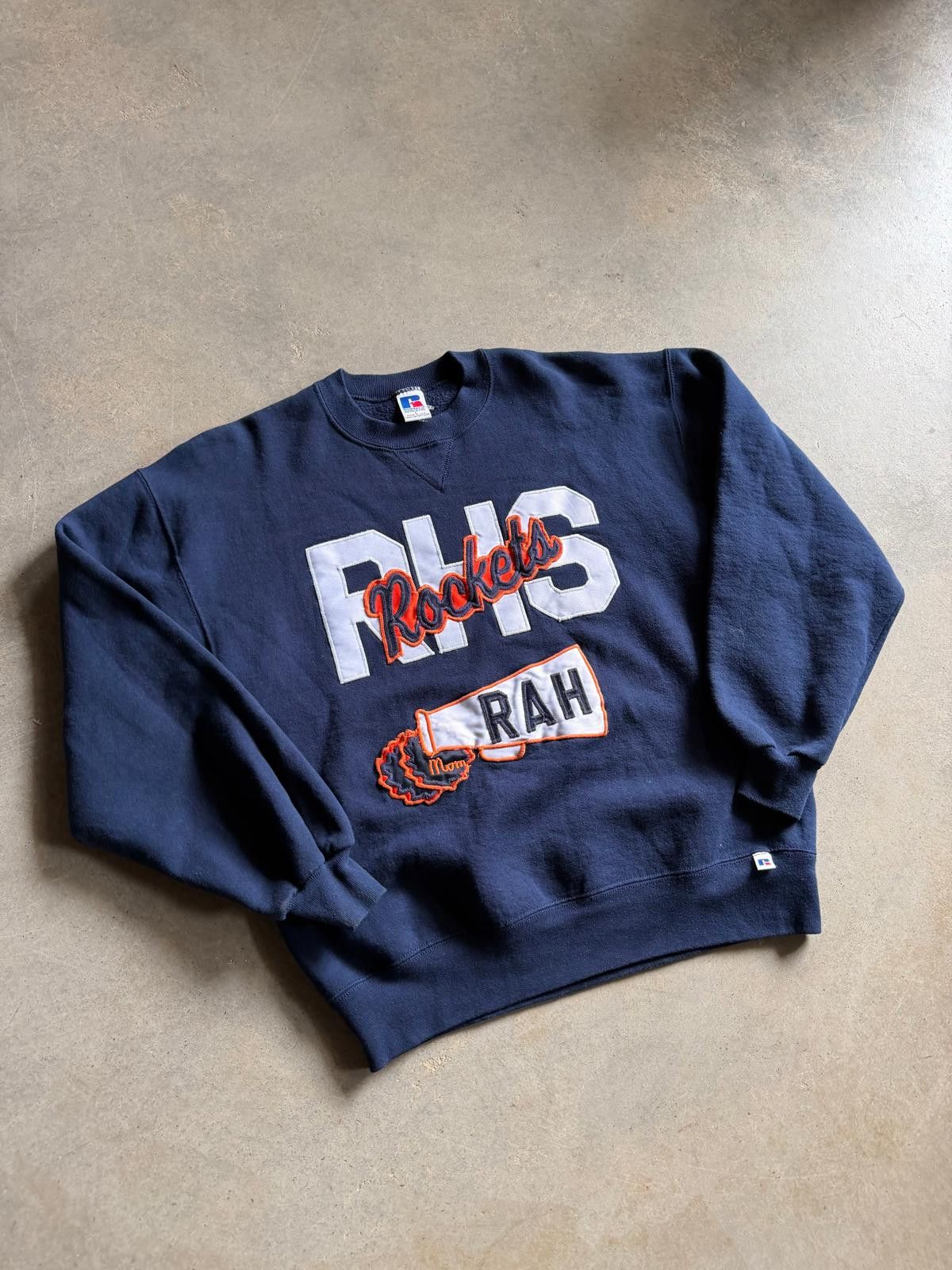 Russell Athletic VTG RHS Rockets Rah Sweatshirt Sz L Size US L / EU 52-54 / 3 - 2 Thumbnail