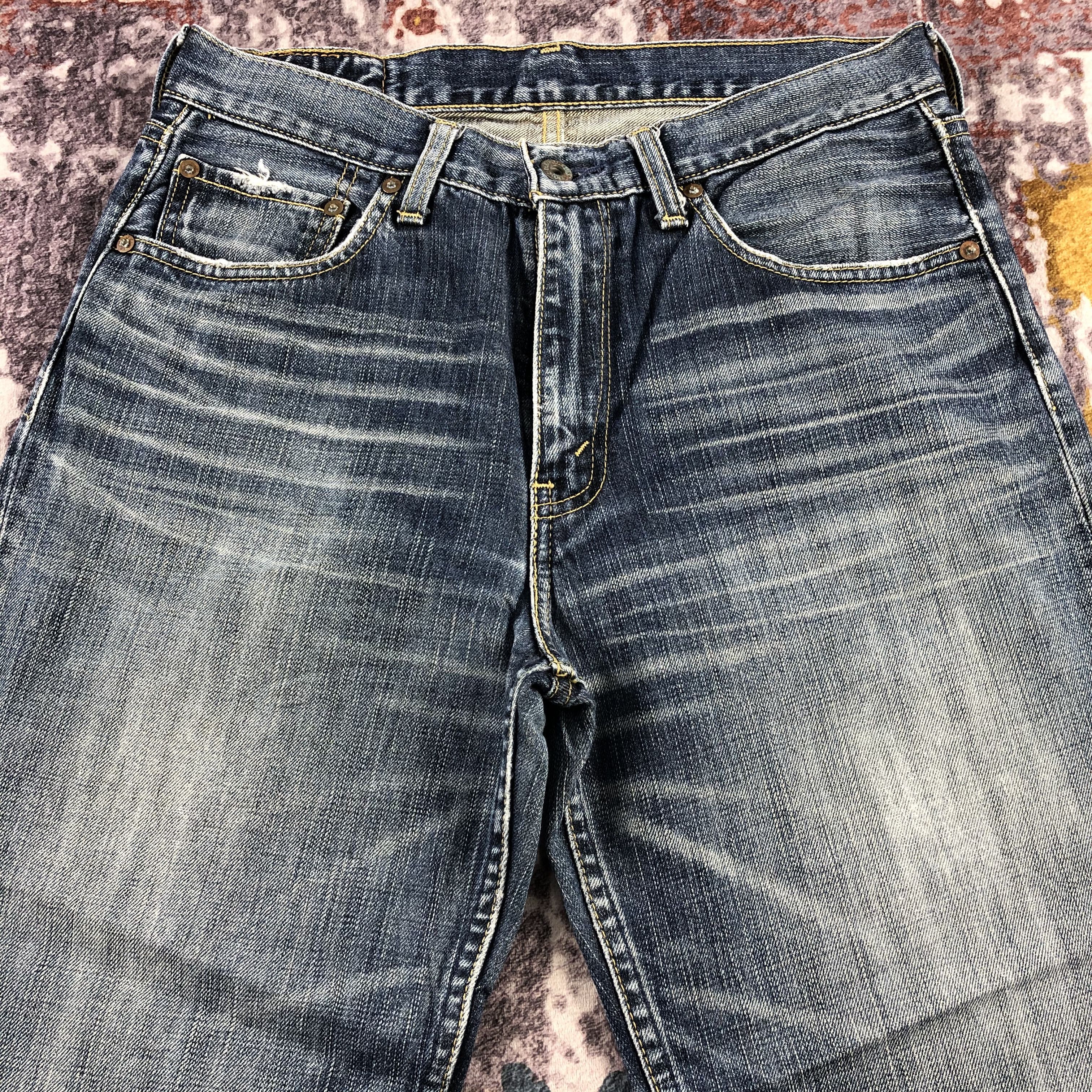 Levi's × Vintage Vintage 90s Blue Wash Levis 502 Jeans-JM2706 Size US 31 - 3 Thumbnail