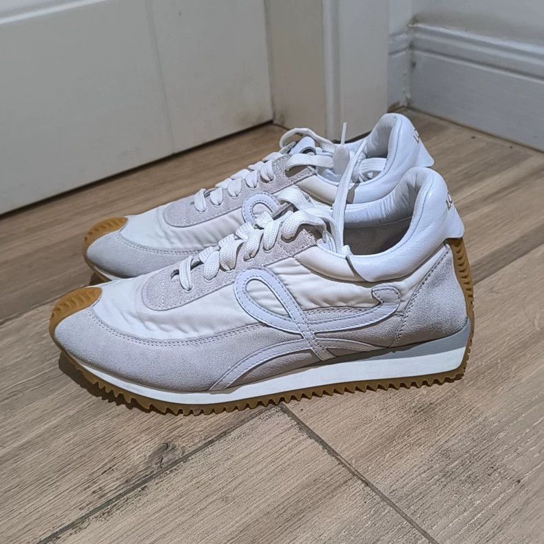 Loewe LOEWE Flow Runner leather retro comfort De Xun shoes Size US 7.5 / IT 37.5 - 1 Thumbnail