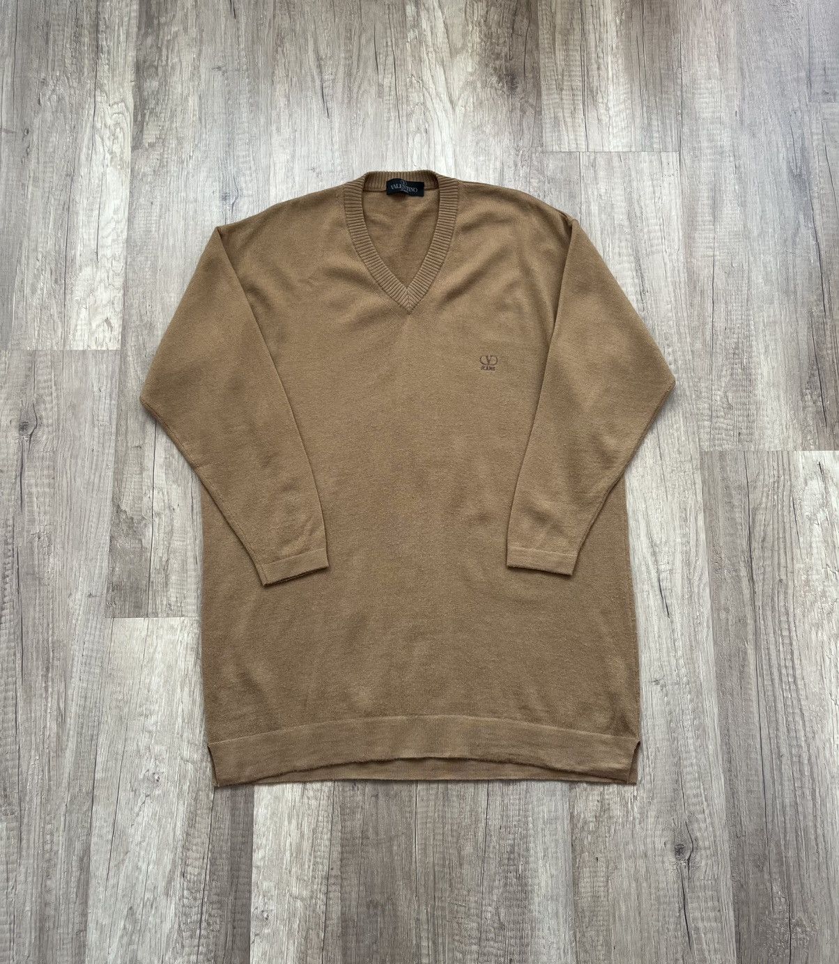 Valentino Valentino Jeans Pullover Brown Women's Size L Size L / US 10 / IT 46 - 1 Thumbnail