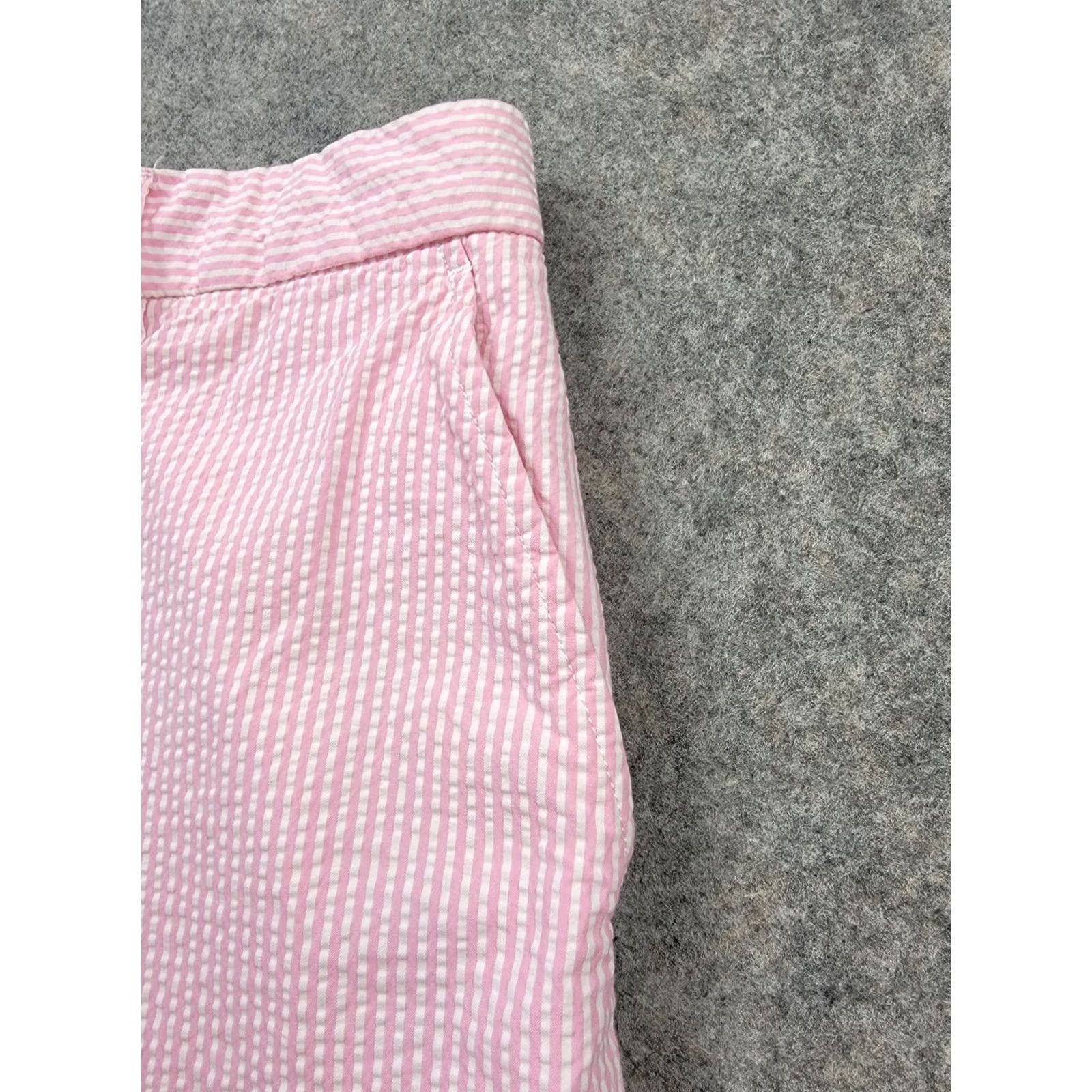 Polo Ralph Lauren Polo Ralph Lauren Seersucker Shorts Mens 36 Pink White Stripe Slash Pockets Bermuda Beach Nautical 90s? Size US M / EU 48-50 / 2 - 6 Thumbnail