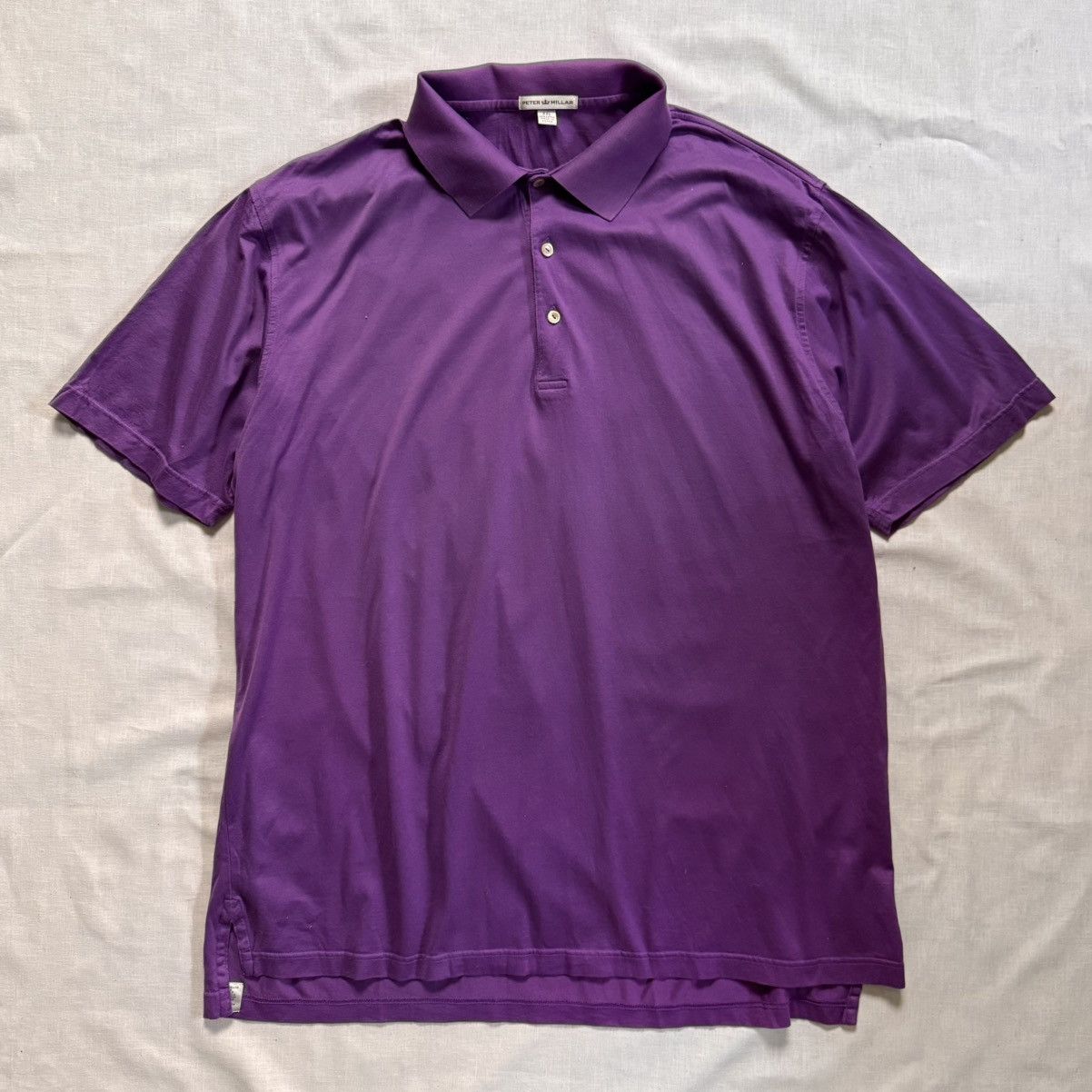 Peter Millar Peter Millar Royal Purple Cotton Golf Polo Shirt Size US XXL / EU 58 / 5 - 1 Thumbnail