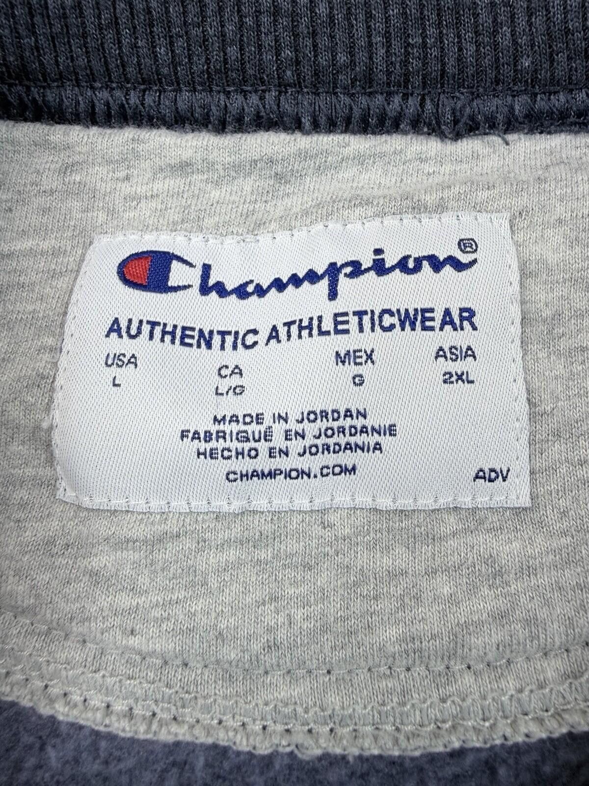 Champion Champion Crewneck Sweatshirt Blue Size L Unisex Size US L / EU 52-54 / 3 - 5 Thumbnail