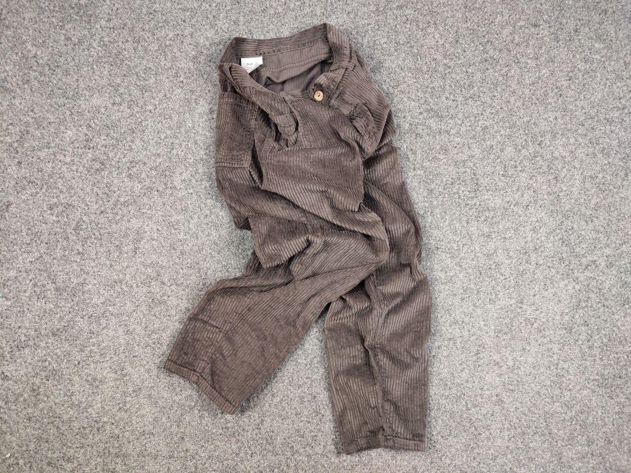 Japanese Brand Play Up Design Mom Baggy Corduroy Women's Pants Size 28" / US 6 / IT 42 - 14 Thumbnail