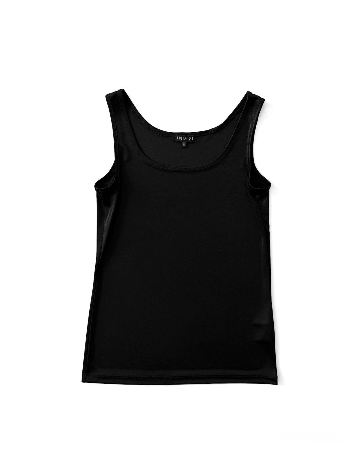 ATSURO TAYAMA INDIVI ATSURO TAYAMA BLACK TANK-TOP Size S / US 4 / IT 40 - 1 Thumbnail