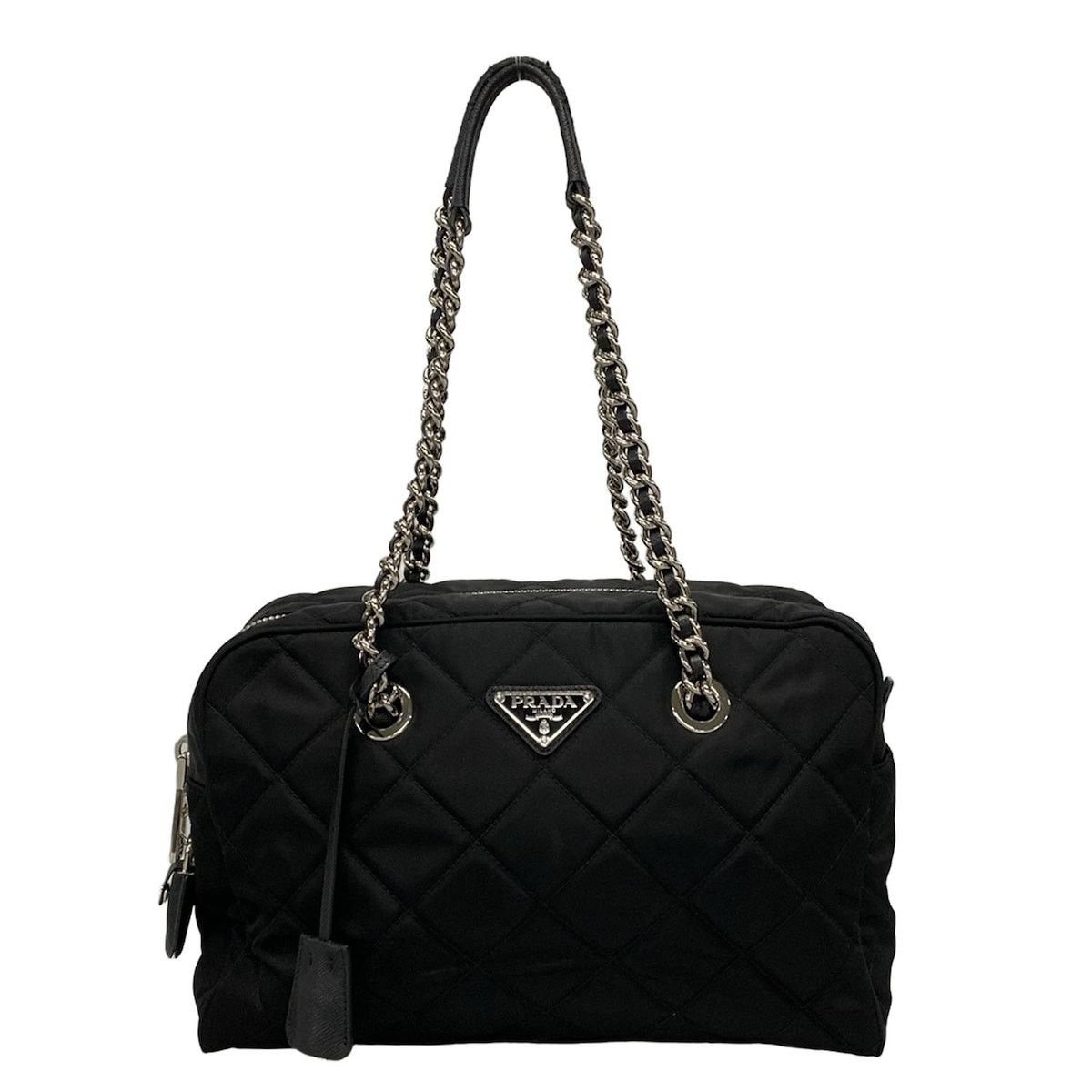 Prada PRADA Triangle Logo Shoulder Bag 1BB903 Size ONE SIZE - 1 Thumbnail